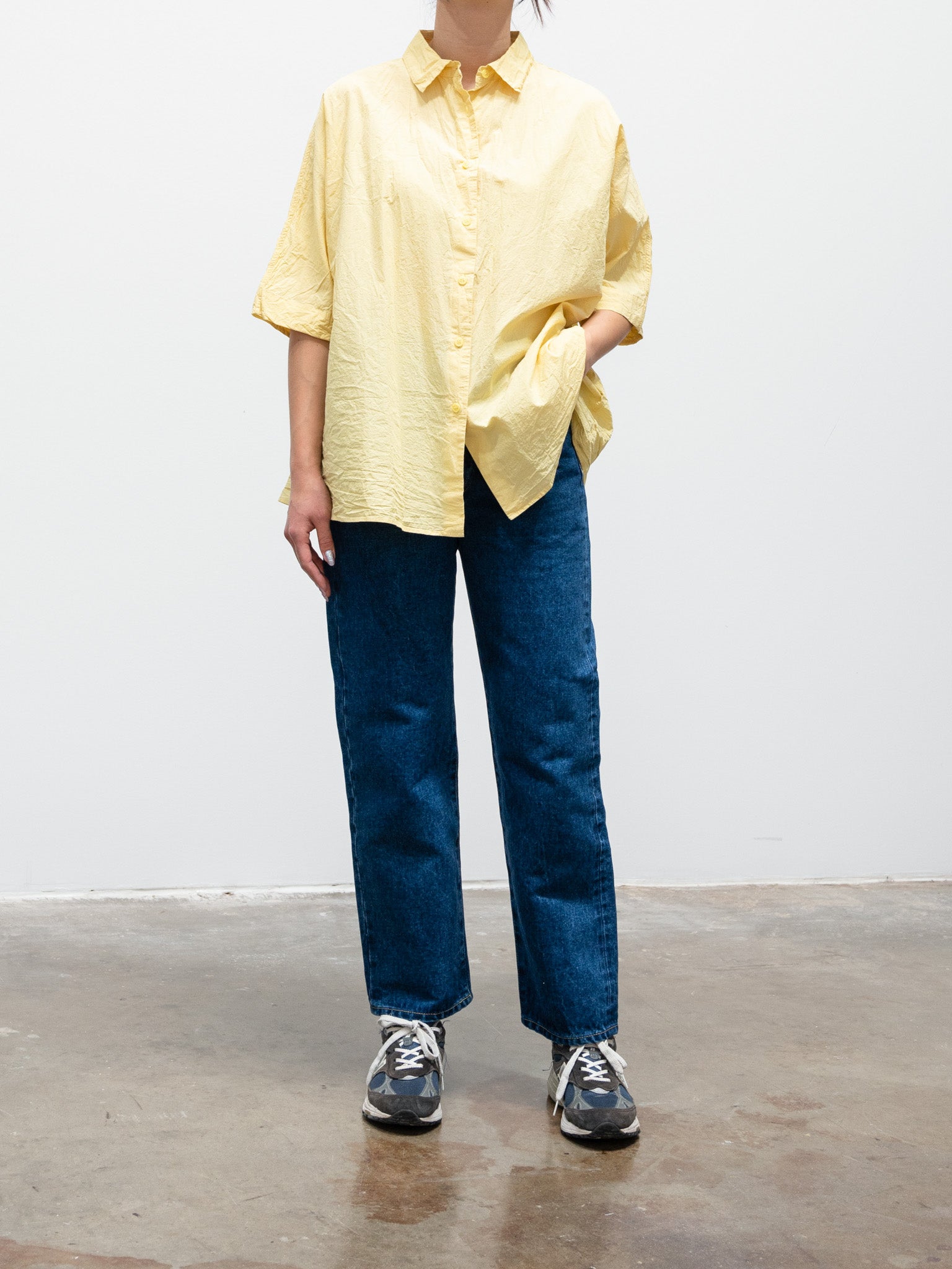 Namu Shop - Casey Casey Waga Soleil Shirt Light Paper - Ink