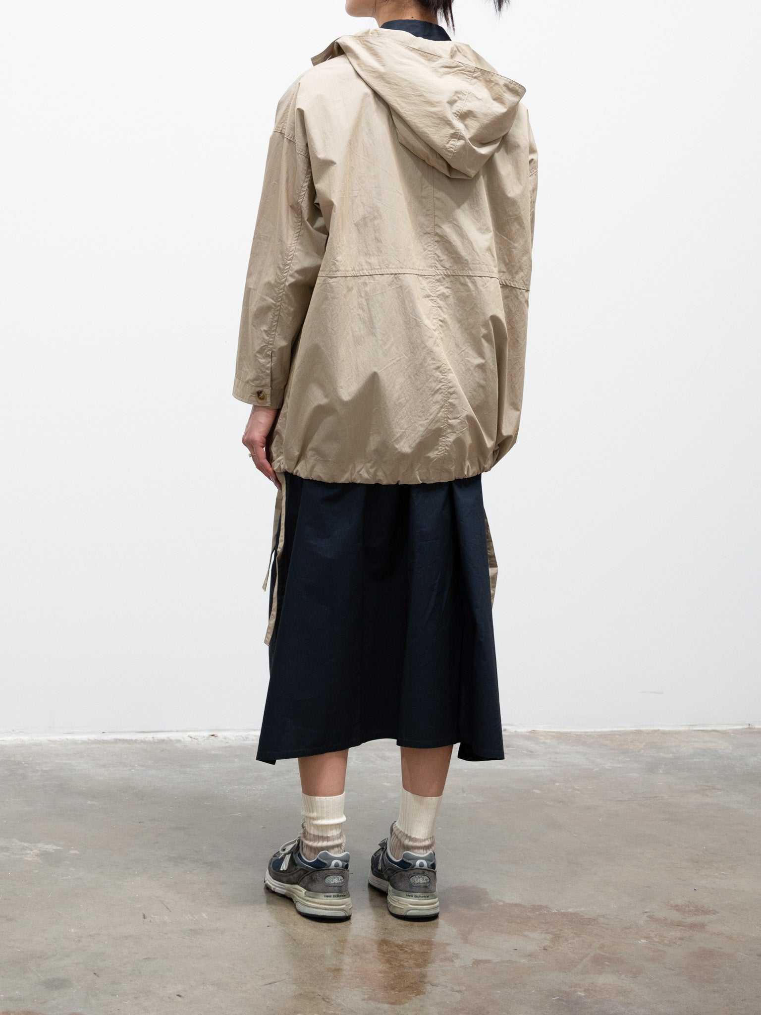 Namu Shop - ICHI Water-resistant Hooded Jacket - Beige