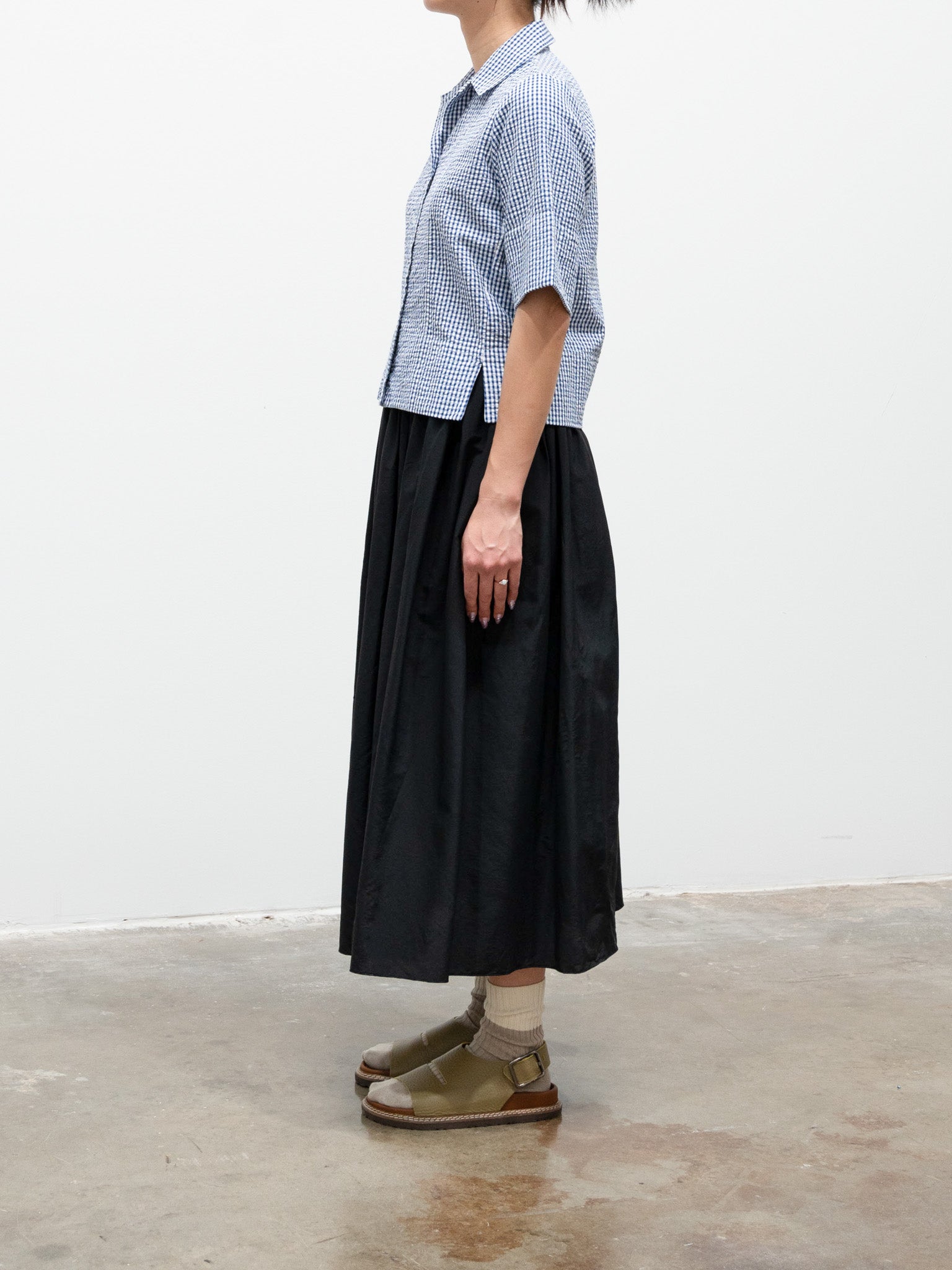 Namu Shop - Jan Machenhauer Ida Shirt - Almond Cotton Poplin