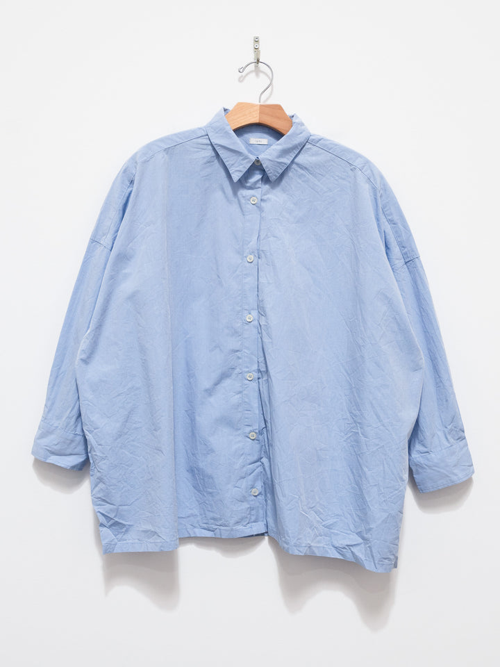 Namu Shop - ICHI Washer BD Shirt - Light Blue