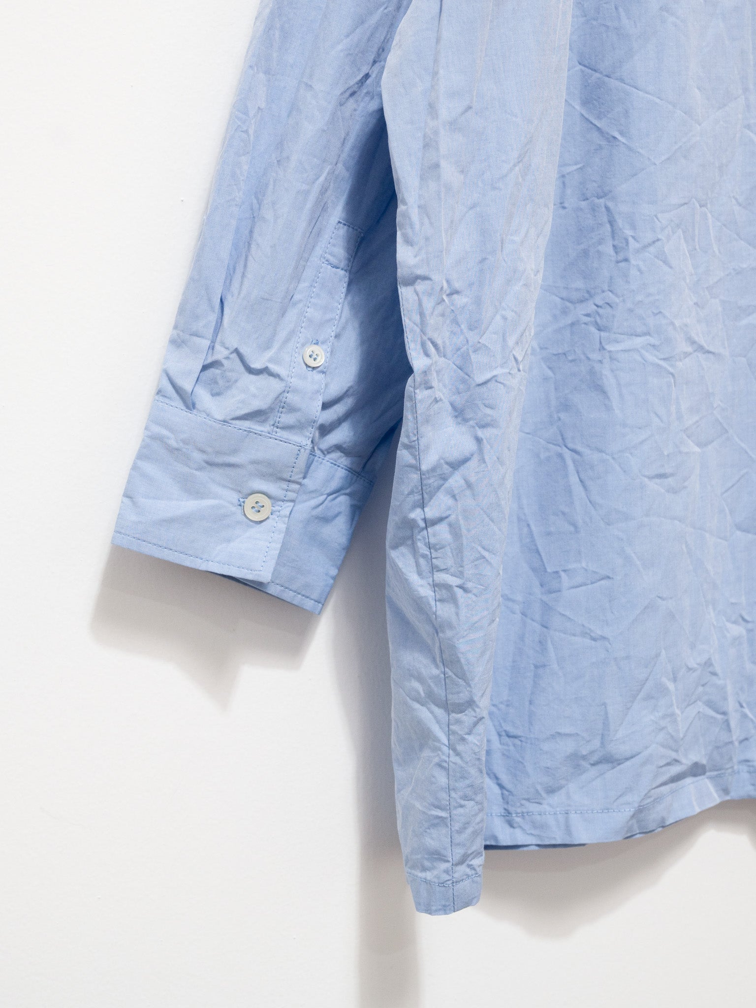 Namu Shop - ICHI Washer BD Shirt - Light Blue
