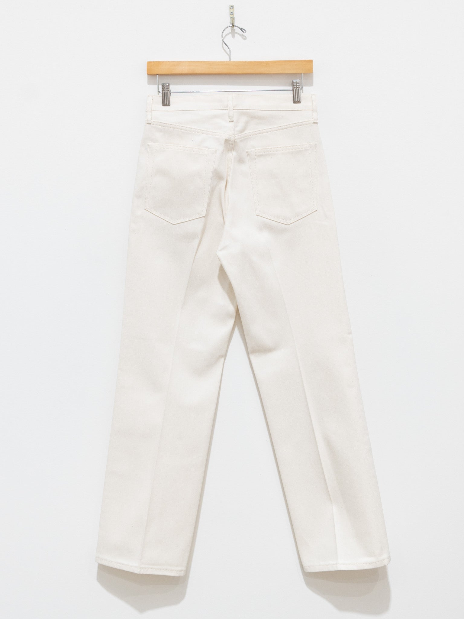Namu Shop - Yleve 5 Pocket Pressed Denim - White
