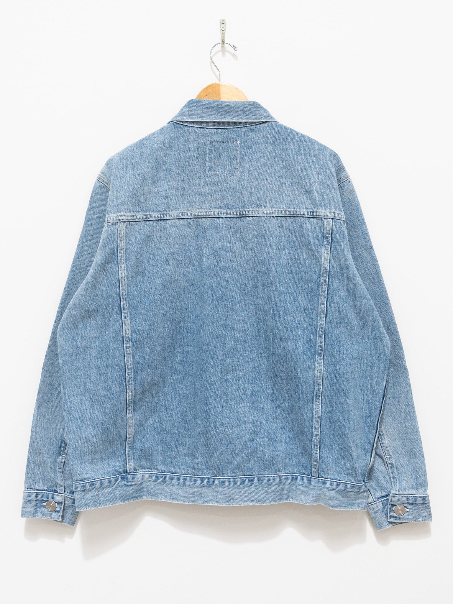 Namu Shop - paa Big Rig Jacket Two - Extra Light Wash
