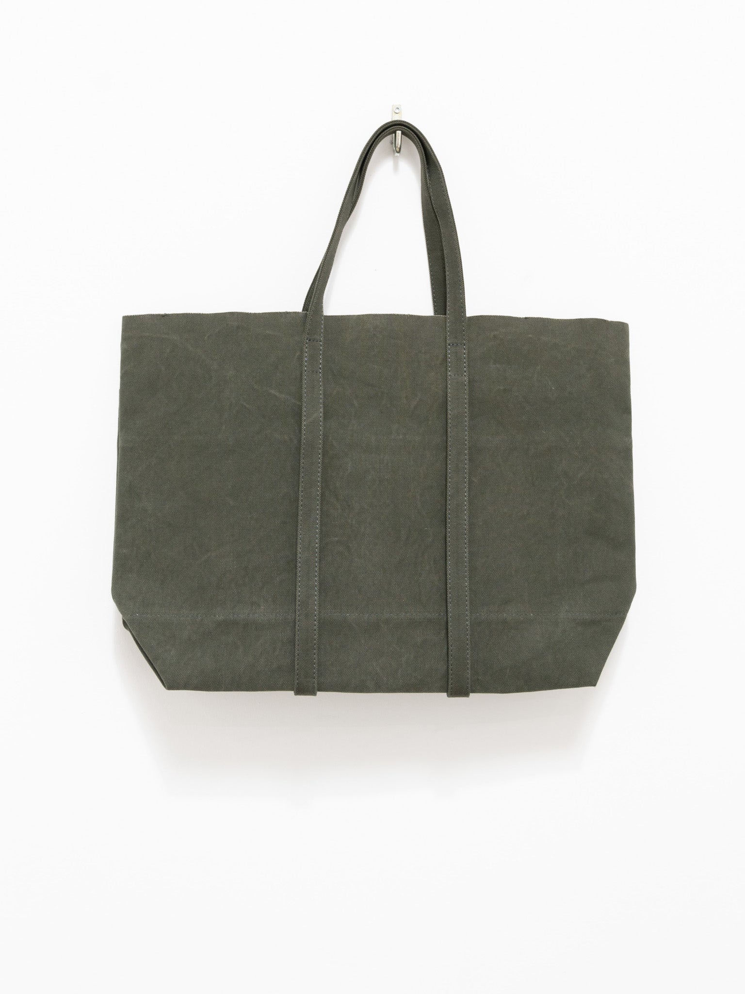 Namu Shop - Amiacalva Washed Canvas 6-Pocket Tote - Olive