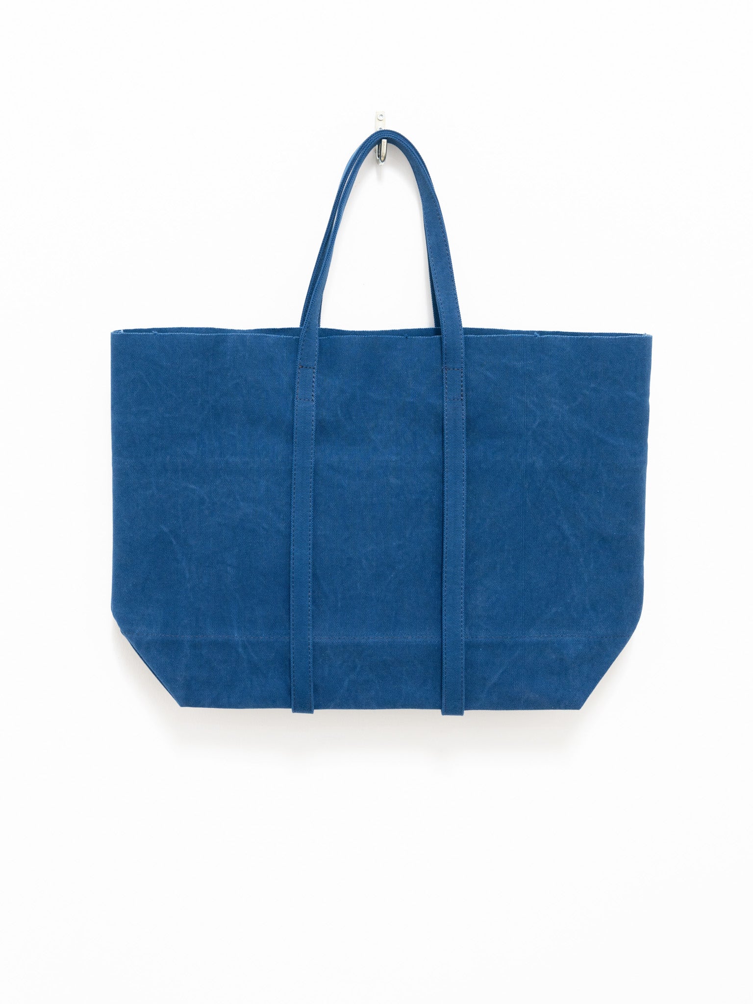Namu Shop - Amiacalva Washed Canvas 6-Pocket Tote Medium - Blue