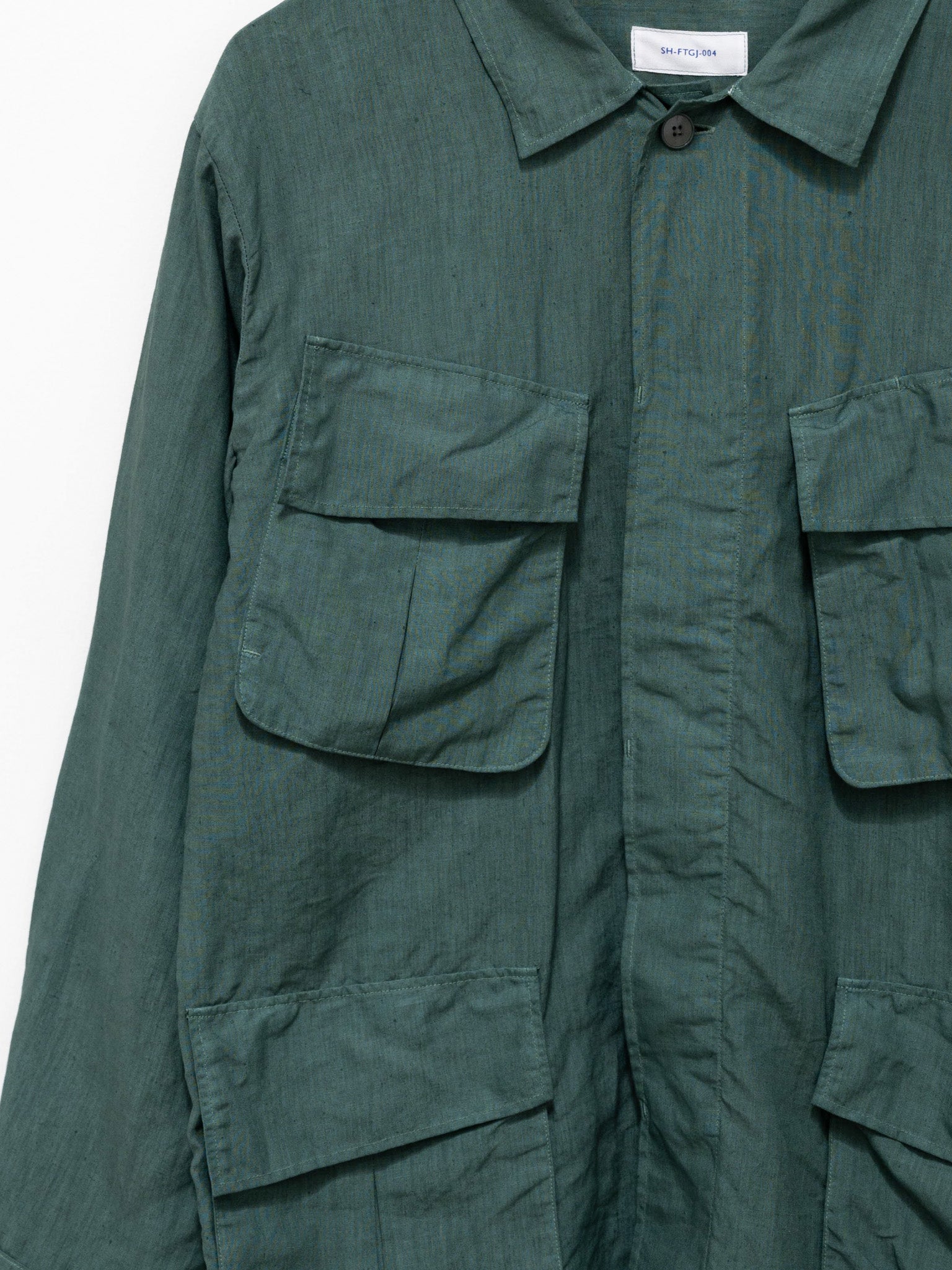Namu Shop - S H Fatigue Shirt - Linen Green