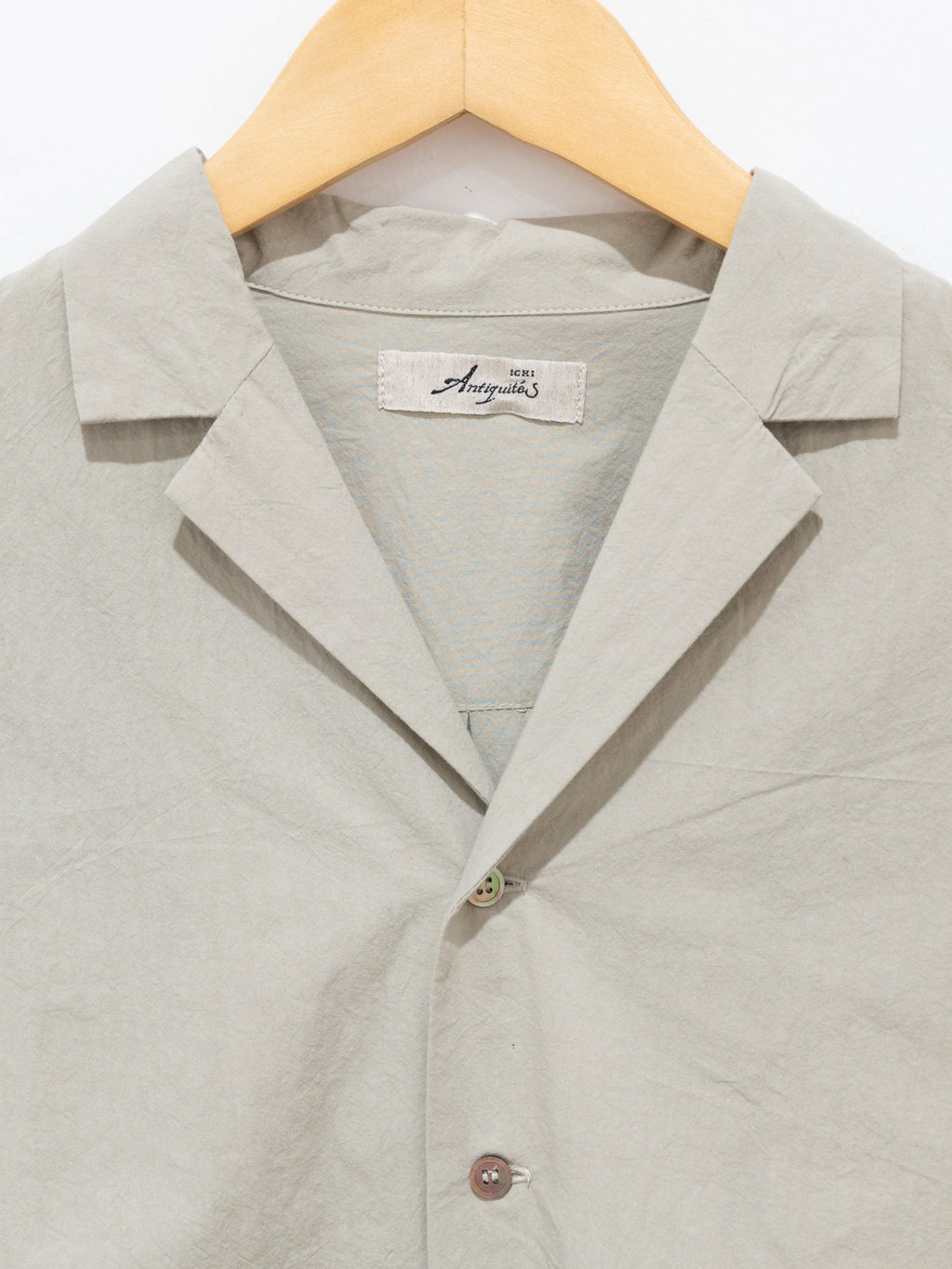 Namu Shop - Ichi Antiquites Azumadaki Overshirt - Greige
