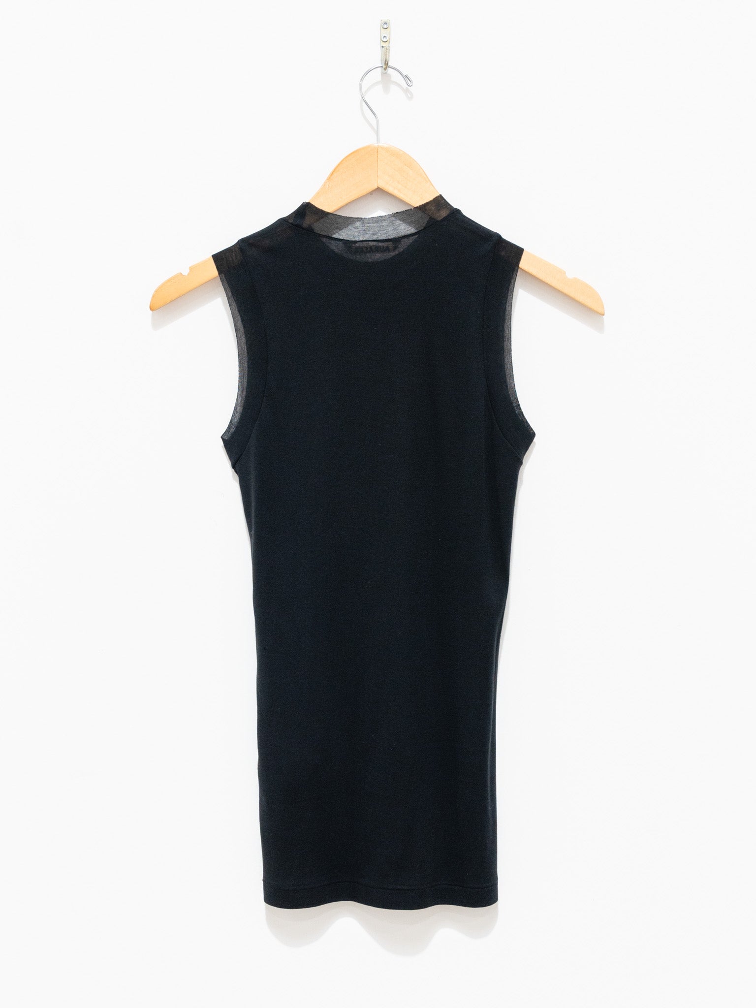 Namu Shop - Auralee Giza Super High Gauge Sheer Rib Tank - Black