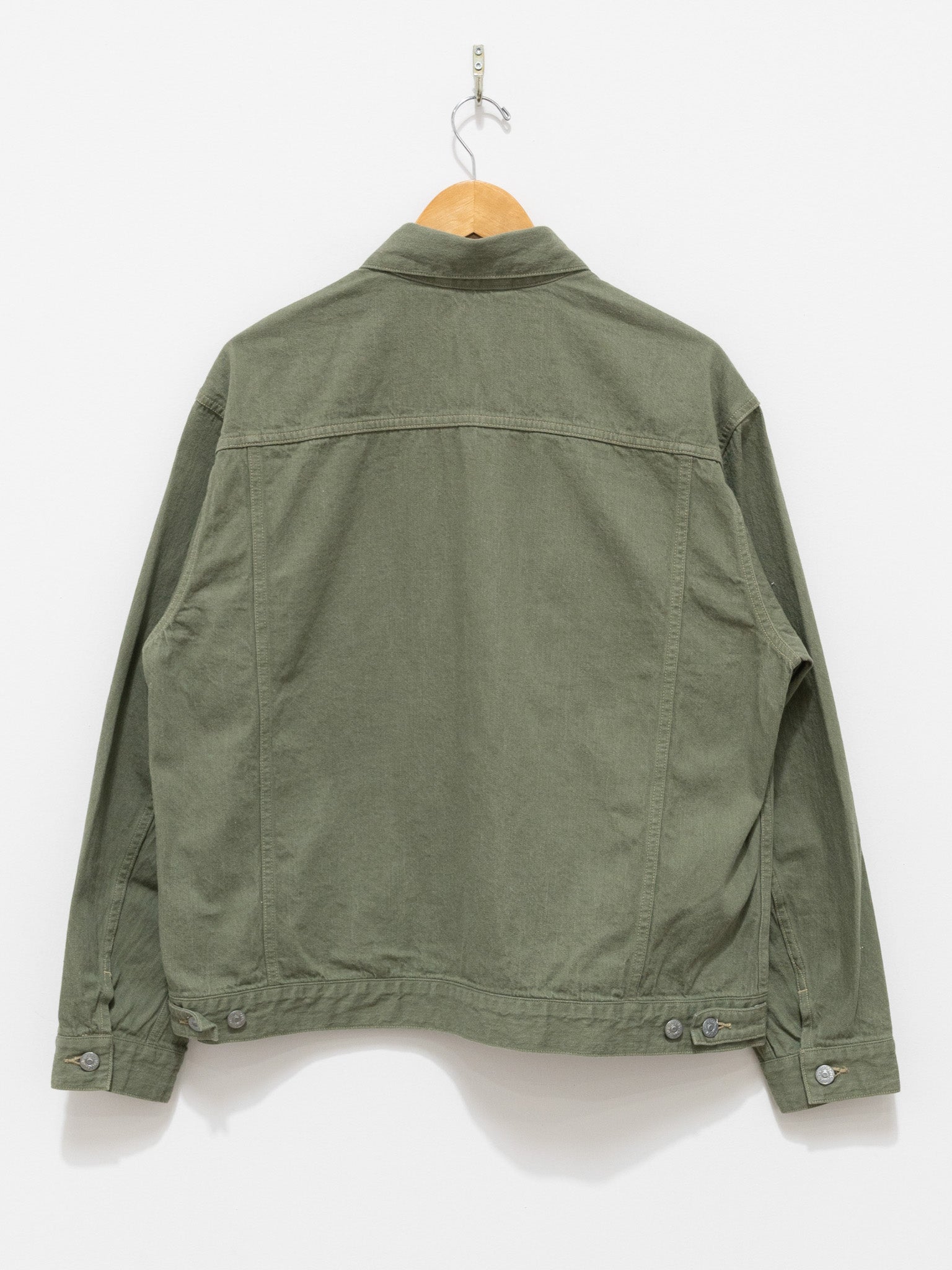 Namu Shop - Kaptain Sunshine Trucker Jacket No.3 - Green