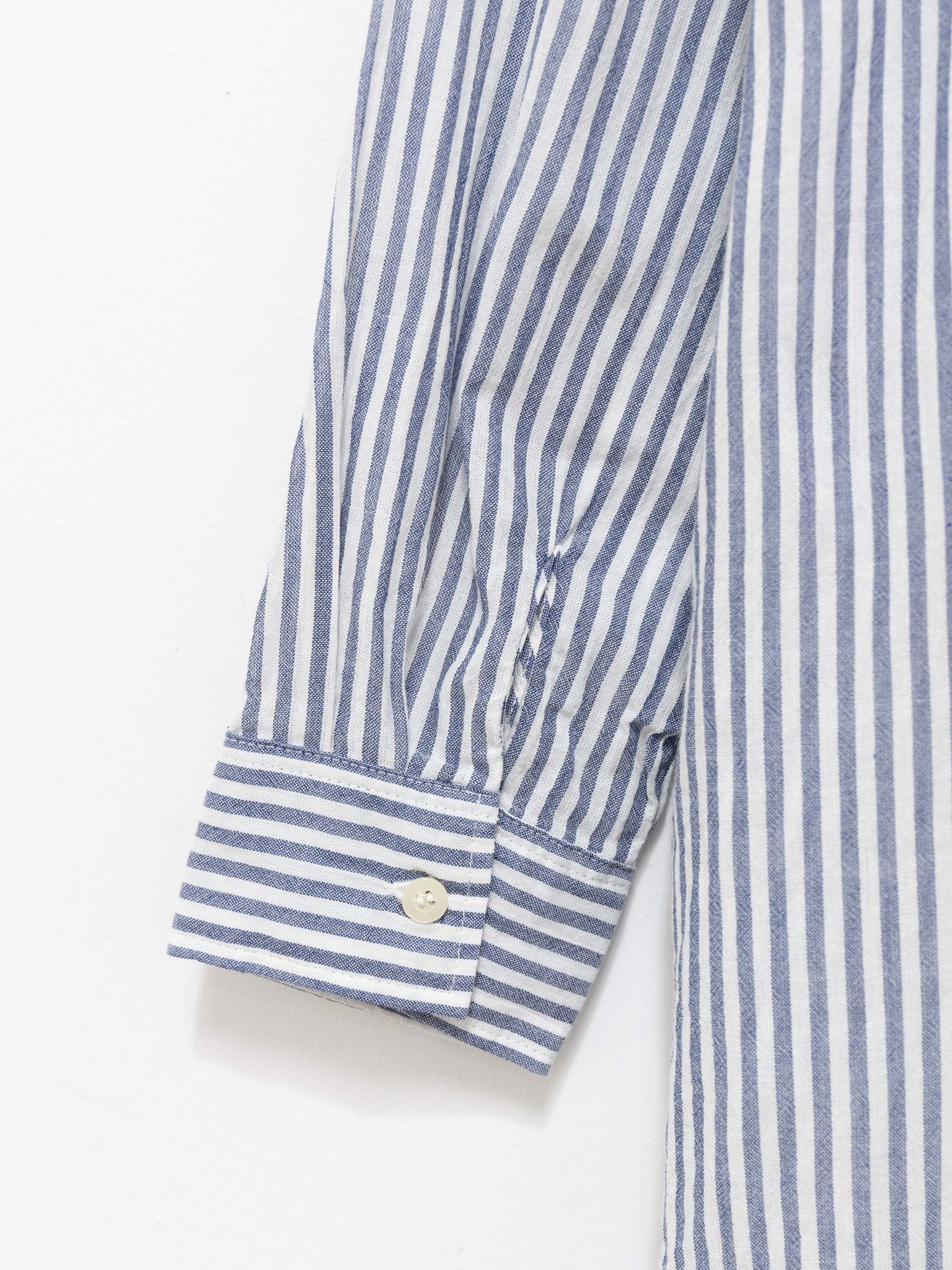 Namu Shop - ICHI Striped Band Collar Dress