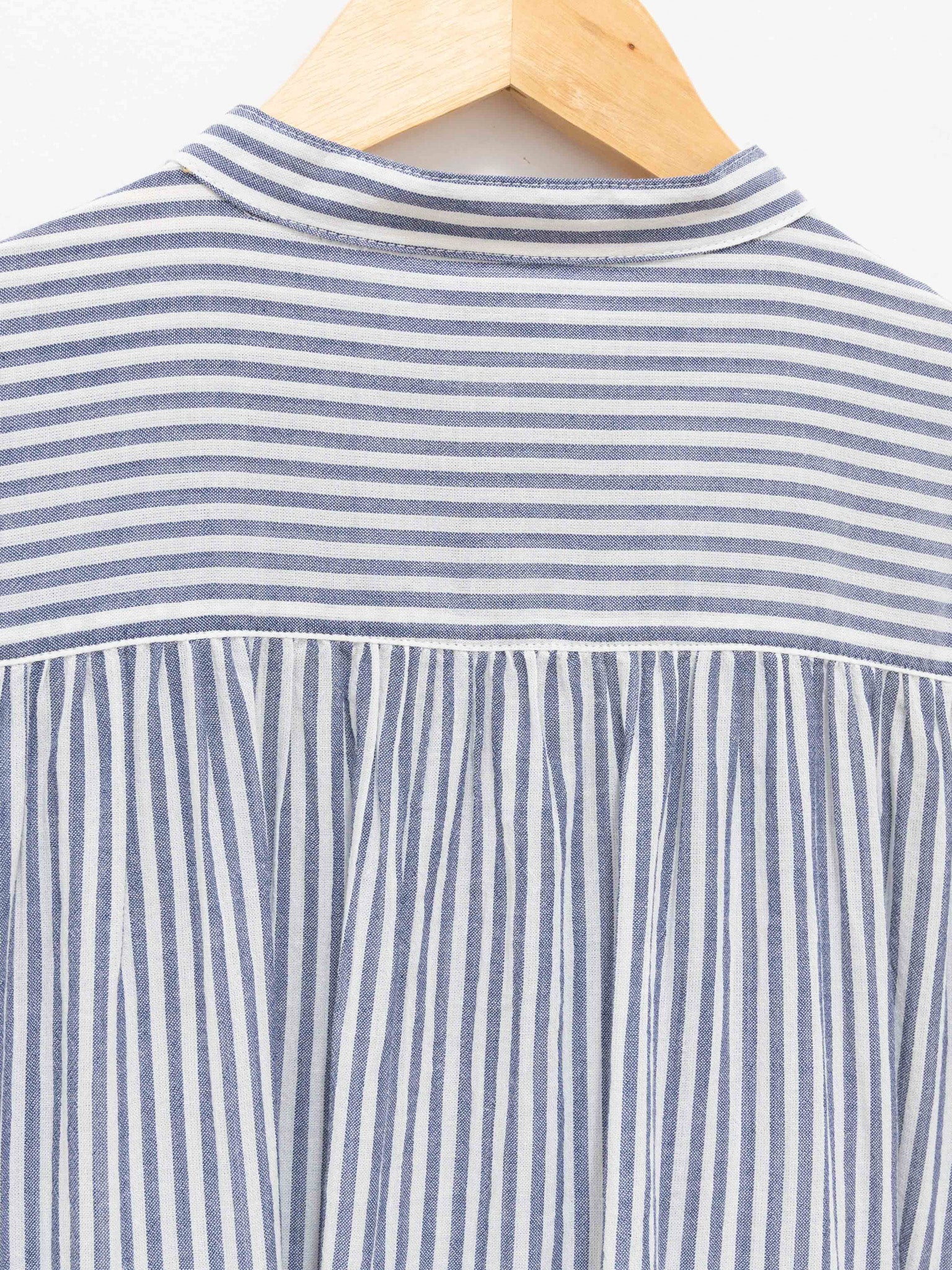 Namu Shop - ICHI Striped Band Collar Dress