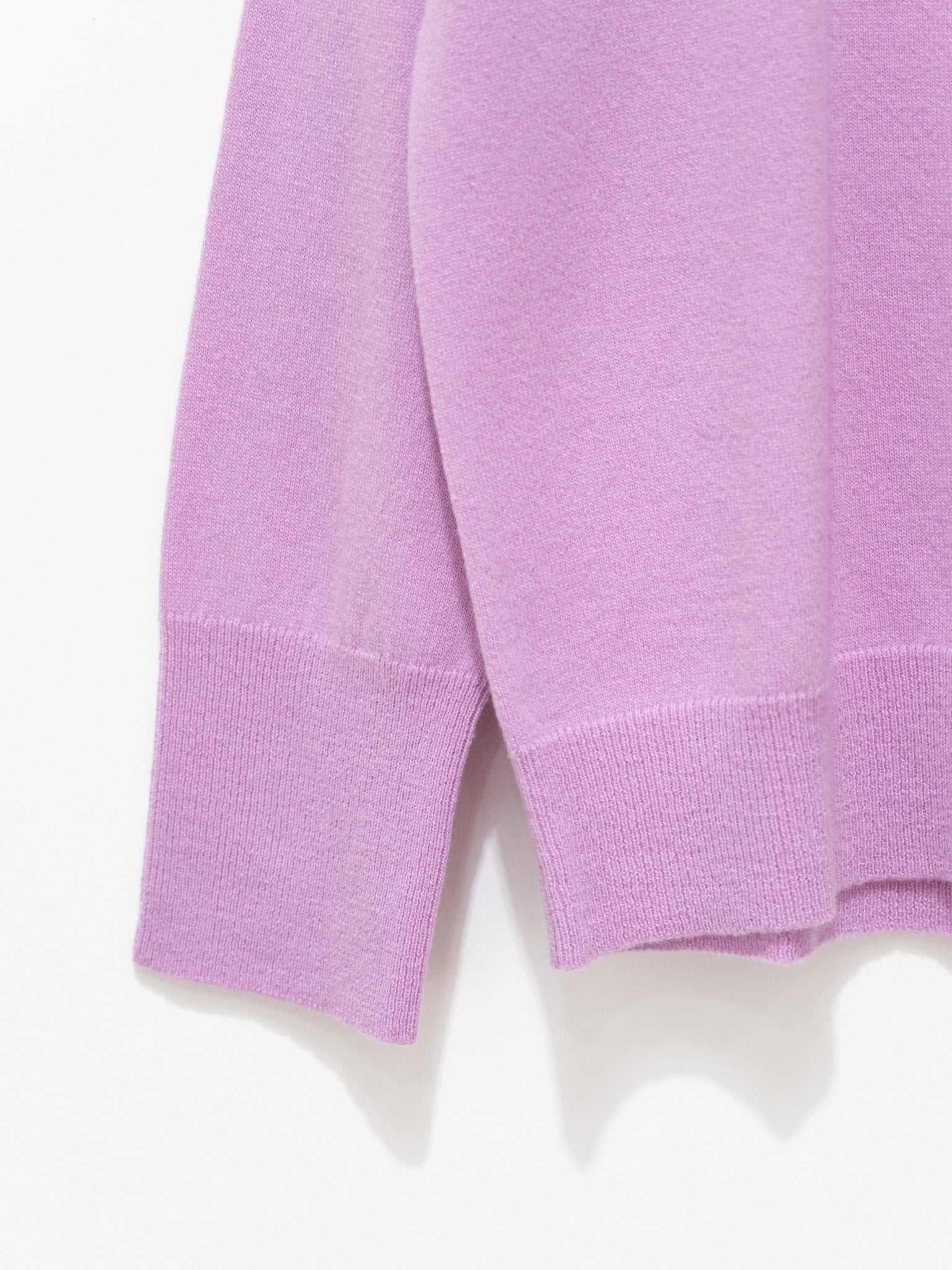 Namu Shop - Studio Nicholson Rall Lambswool Cardigan - Deep Orchid