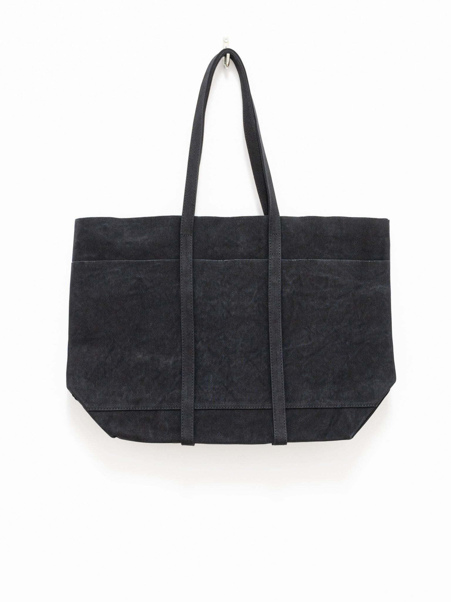 Namu Shop - Amiacalva Washed Canvas 6-Pocket Tote - Black