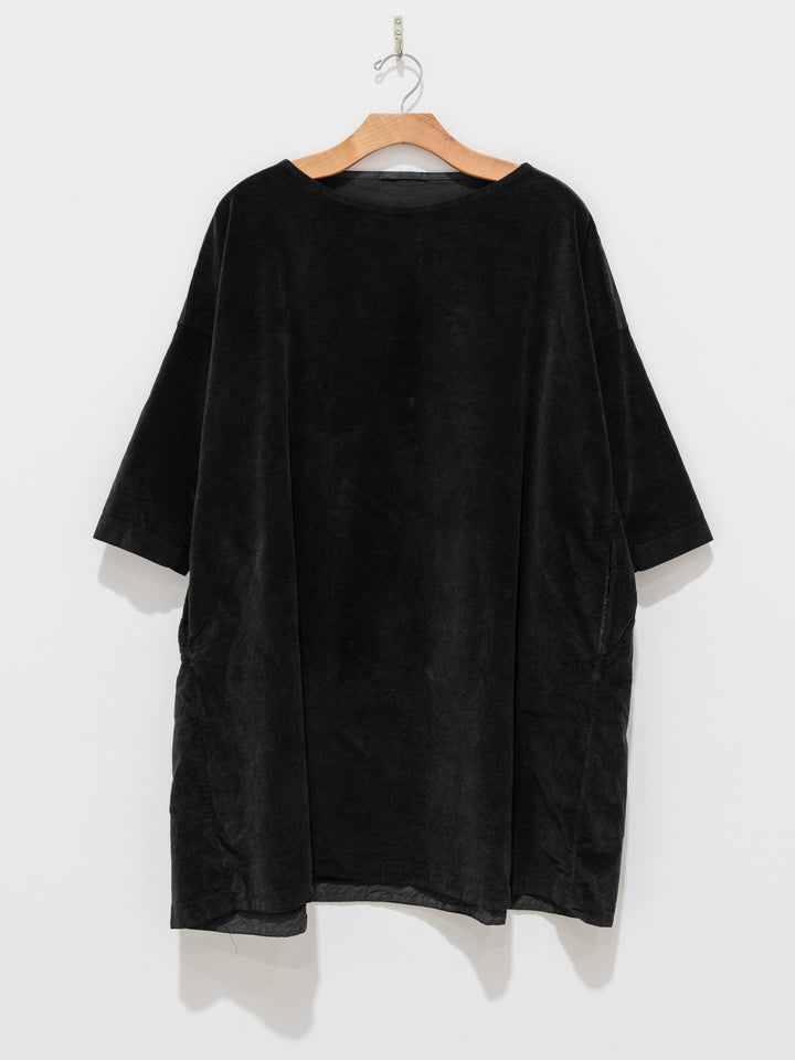 Namu Shop - Album di Famiglia Velvet Boatneck Tunic - Slate