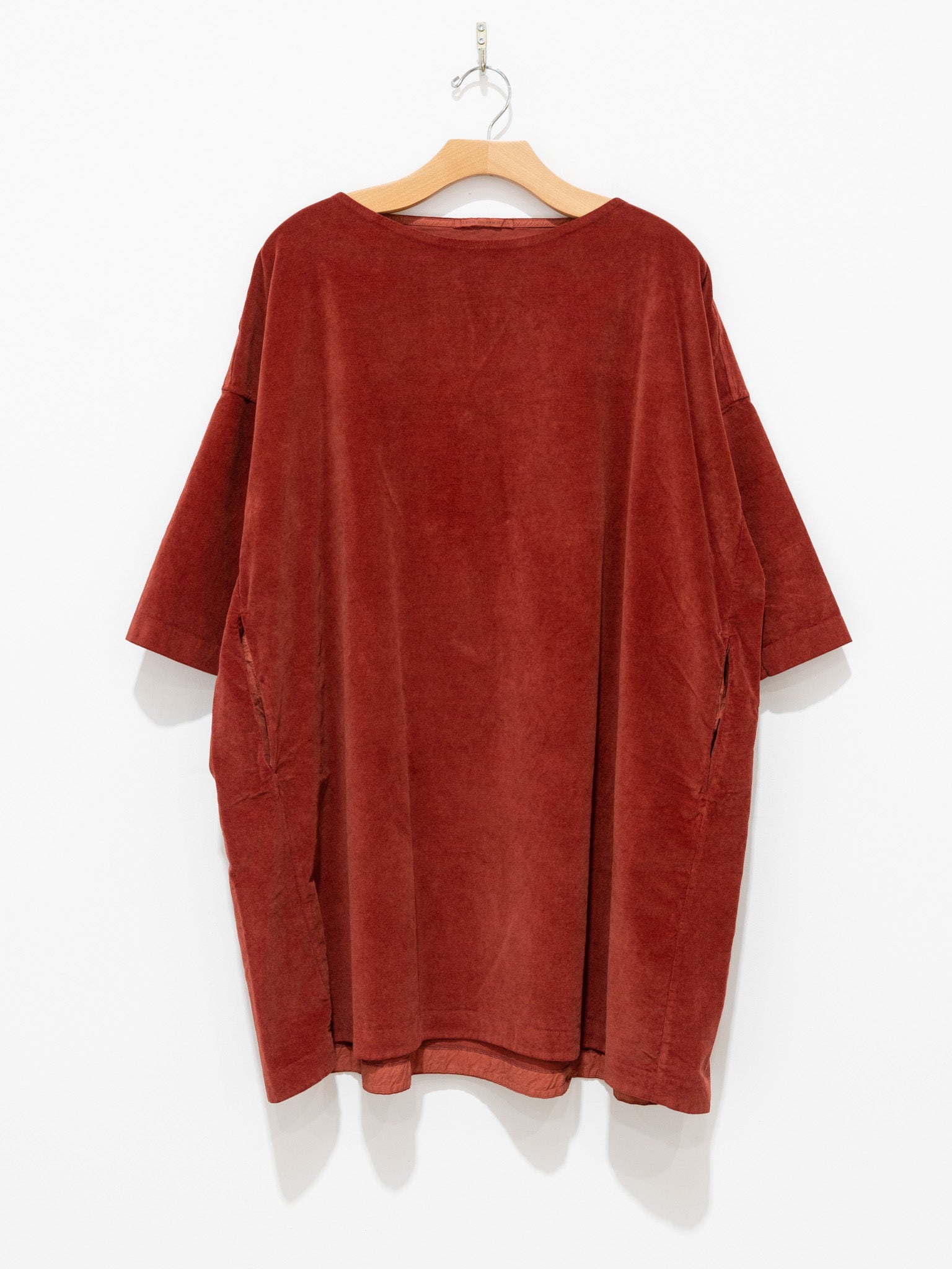 Namu Shop - Album di Famiglia Velvet Boatneck Tunic - Red
