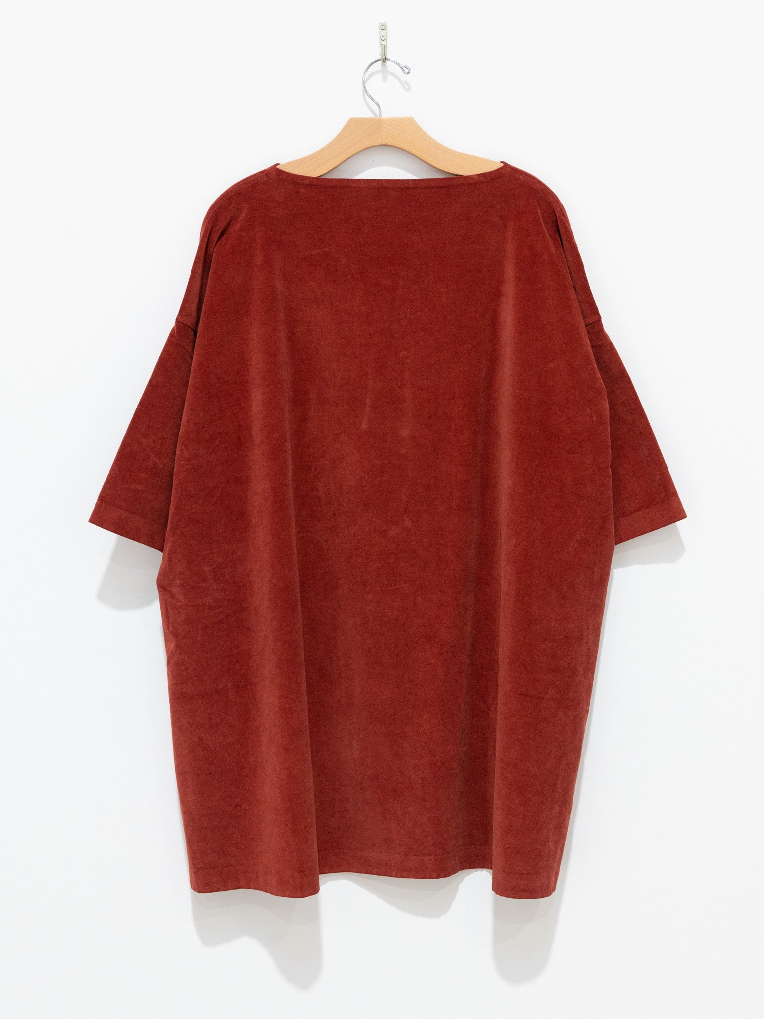 Namu Shop - Album di Famiglia Velvet Boatneck Tunic - Red