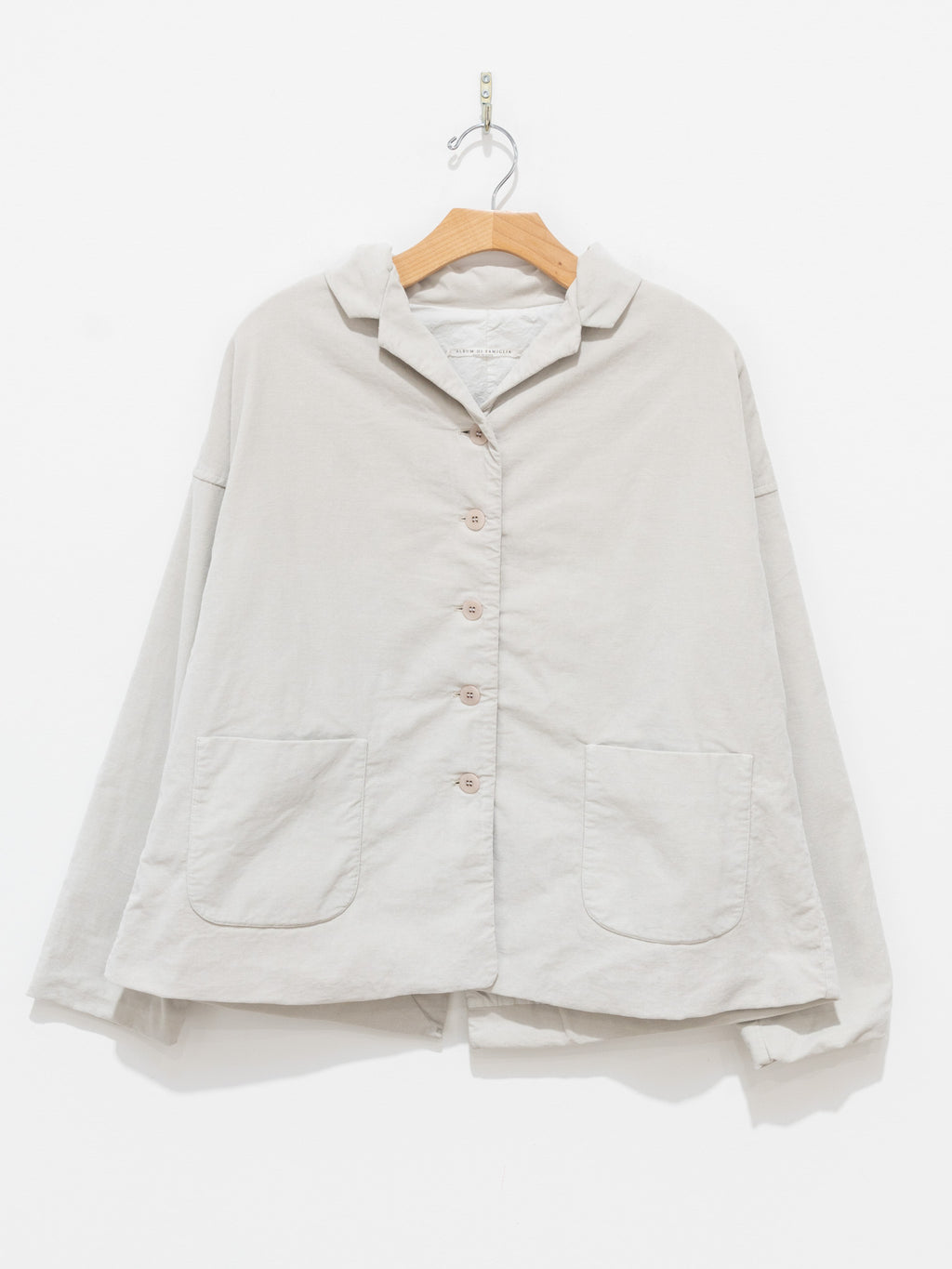 Namu Shop - Album di Famiglia Velvet Loose Blazer - Fog