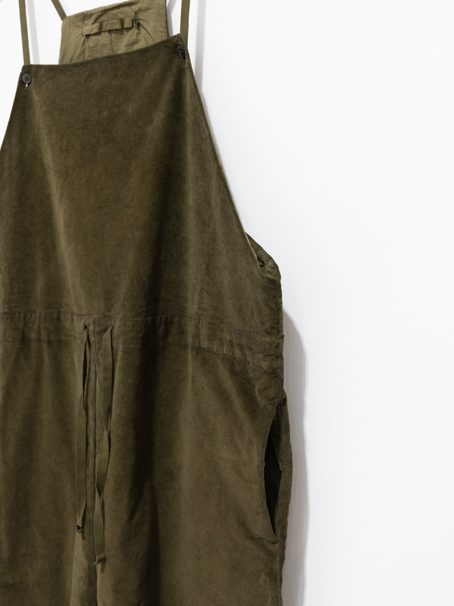 Namu Shop - Album di Famiglia Velvet Salopette - Olive