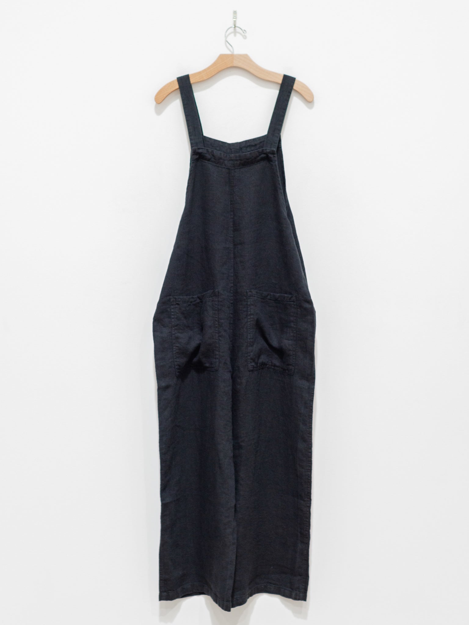 Namu Shop - ICHI Linen Denim Overalls - Black