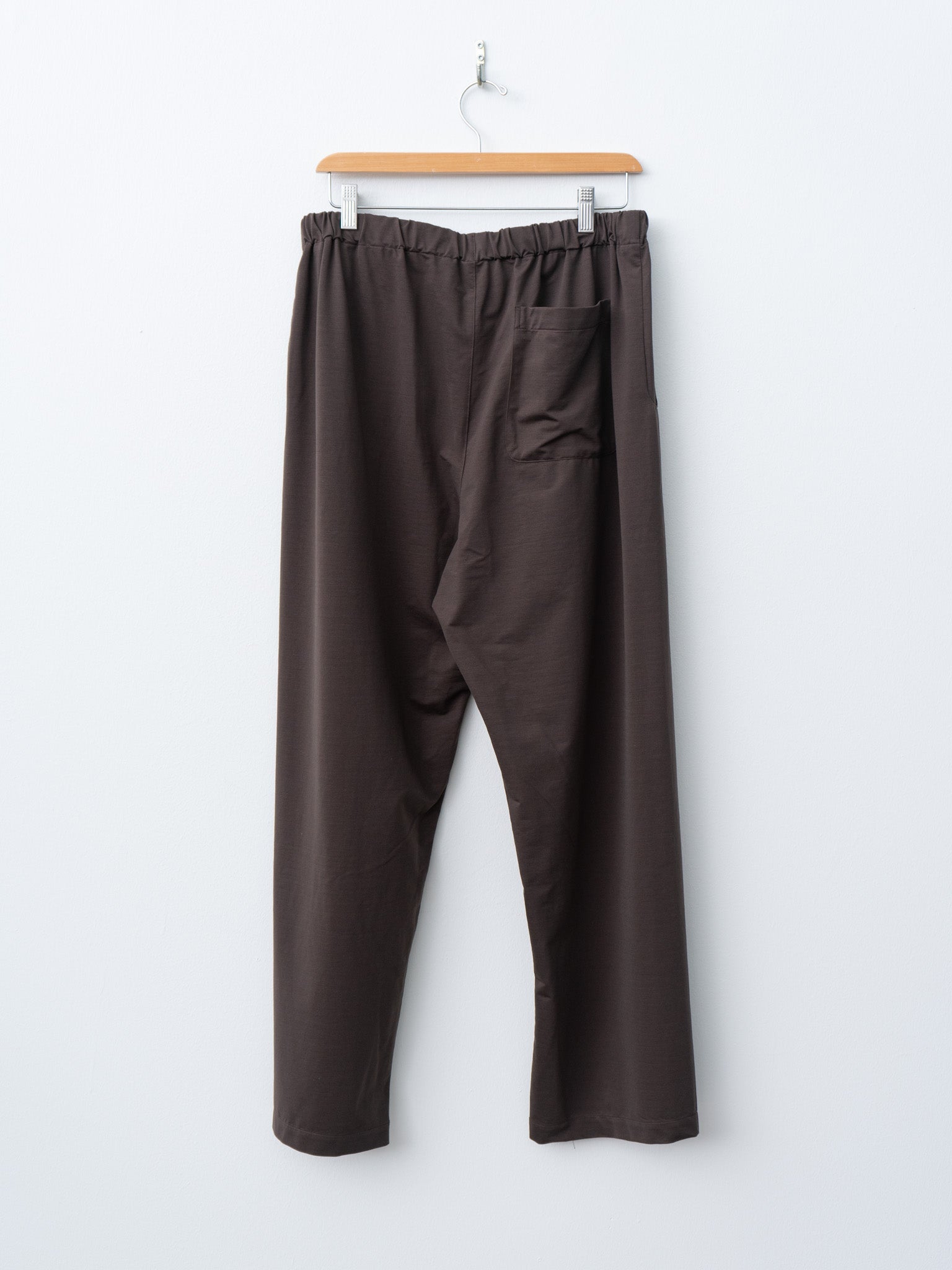 Namu Shop - Yoko Sakamoto Side Seamless Easy Pants - Brown