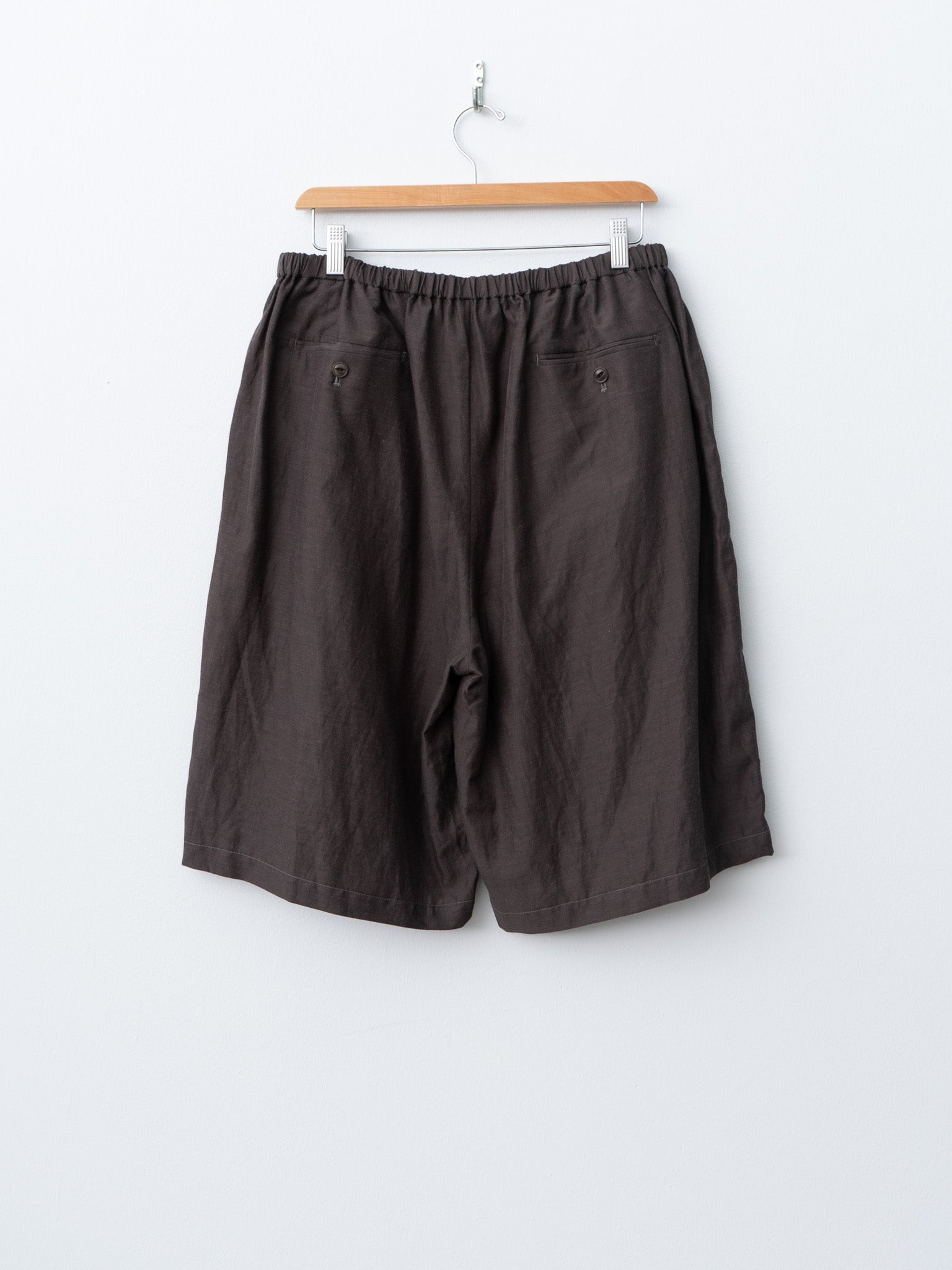 Namu Shop - Yoko Sakamoto Relax Easy Shorts - Brown