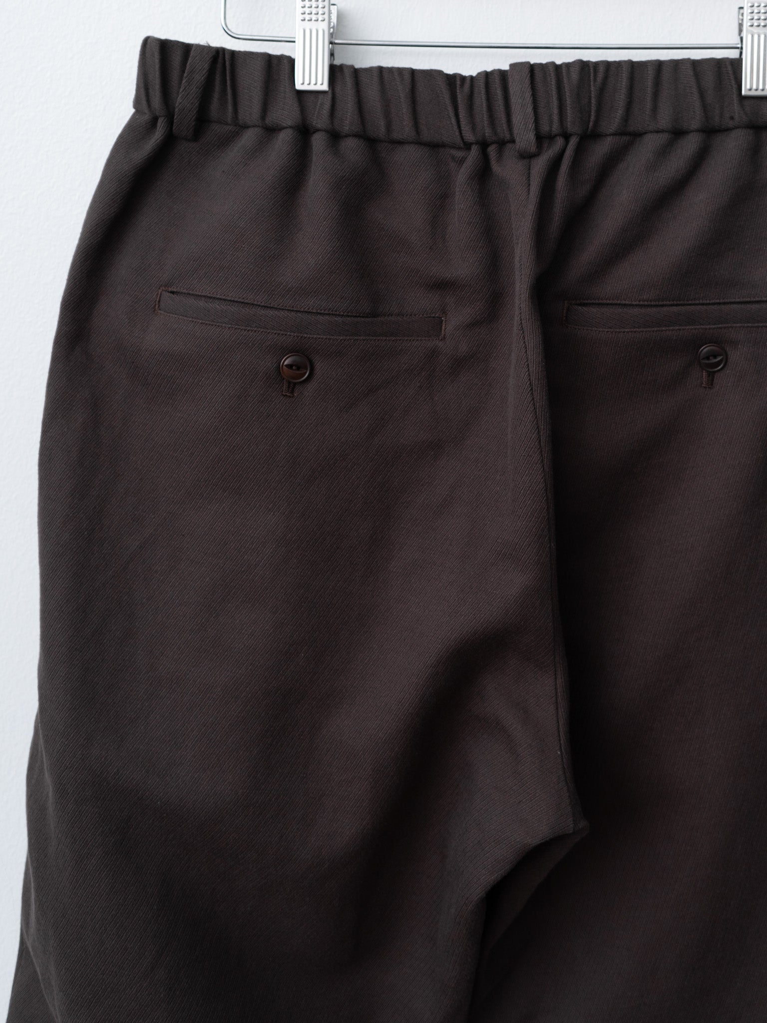 Namu Shop - Yoko Sakamoto Standard Easy Pants - Brown