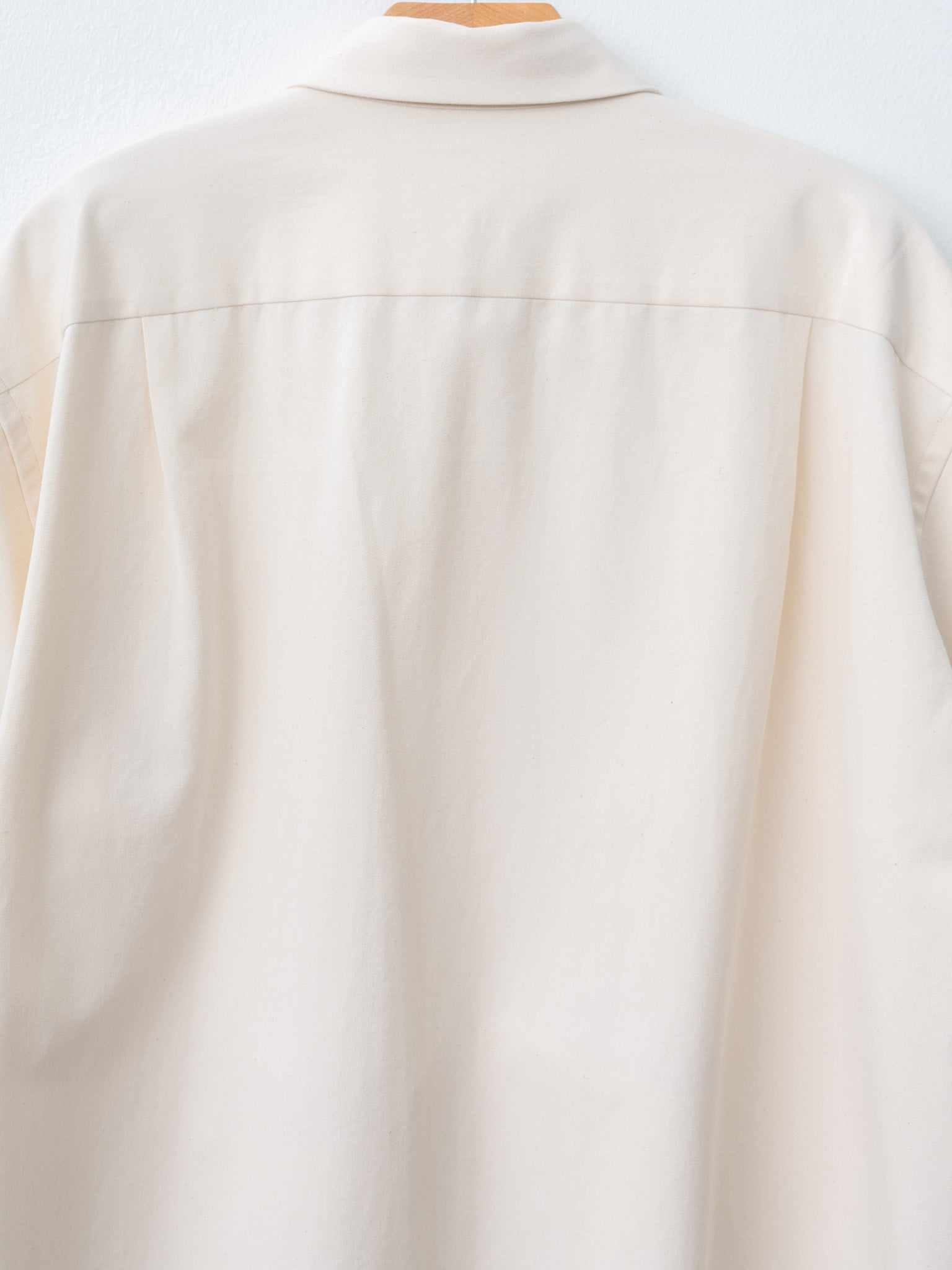 Namu Shop - Yoko Sakamoto Regular Collar Shirt - Ecru