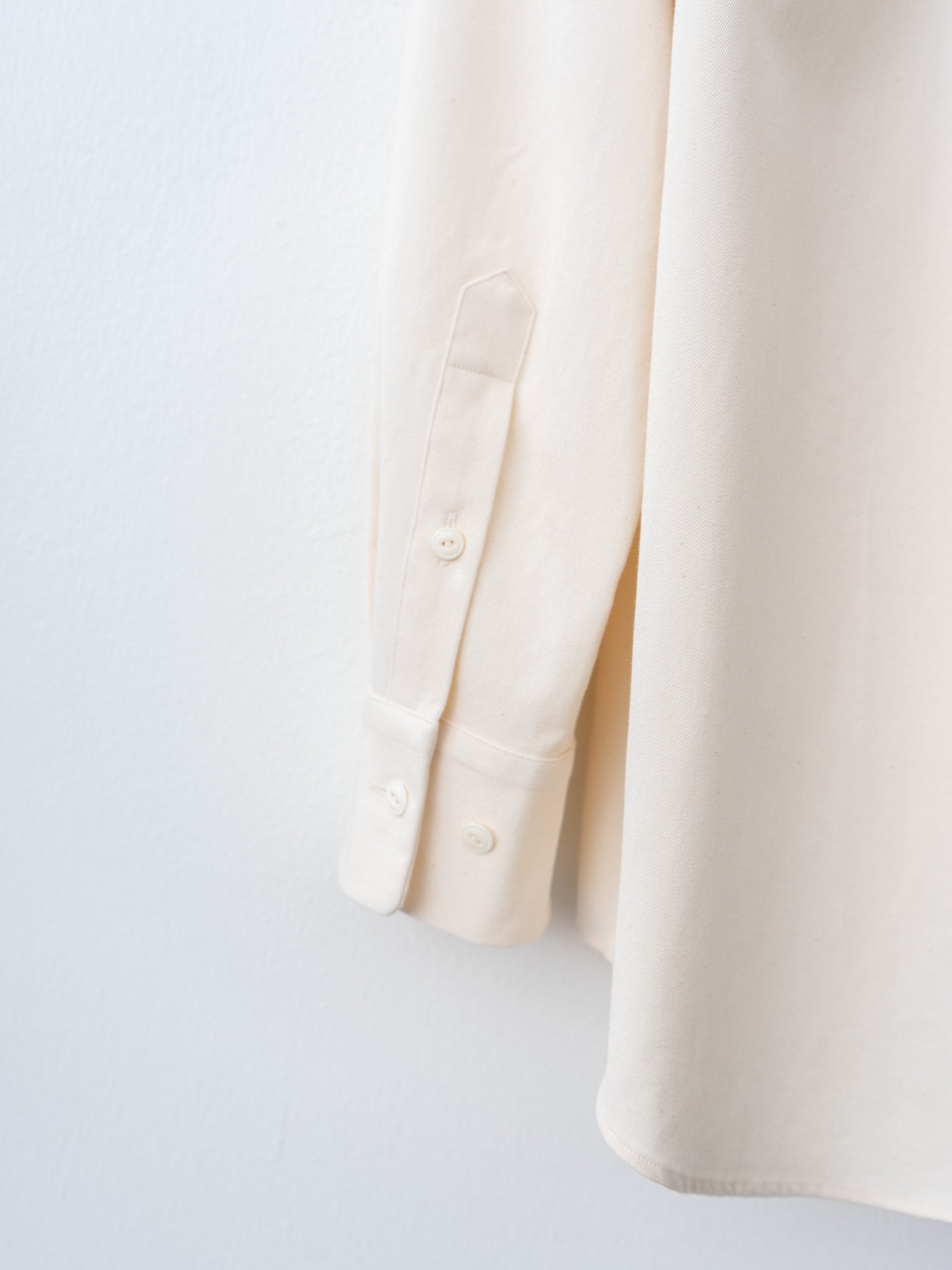 Namu Shop - Yoko Sakamoto Regular Collar Shirt - Ecru