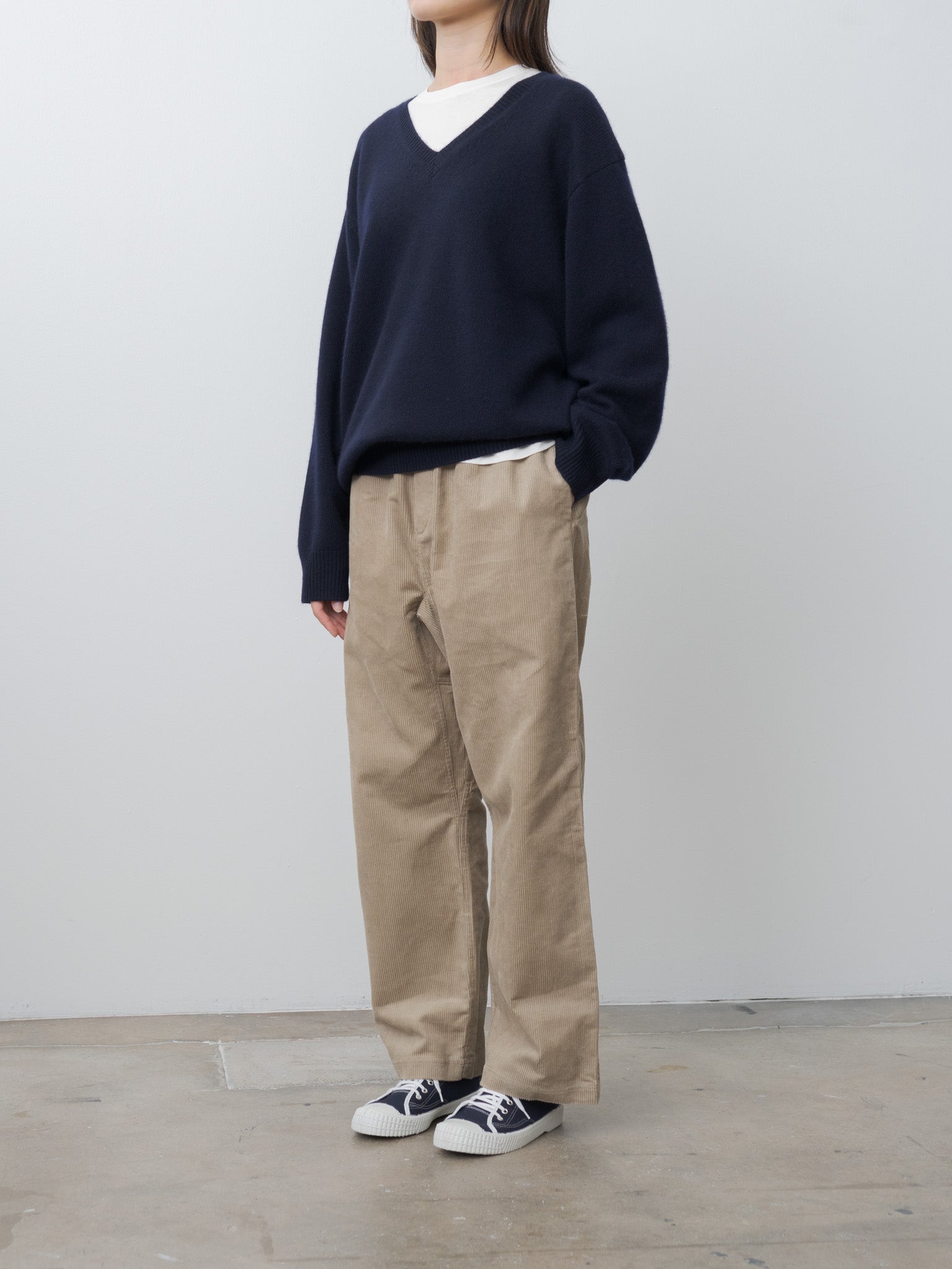 Namu Shop - Sofie D'Hoore Pinot Corduroy Trouser - Cashew