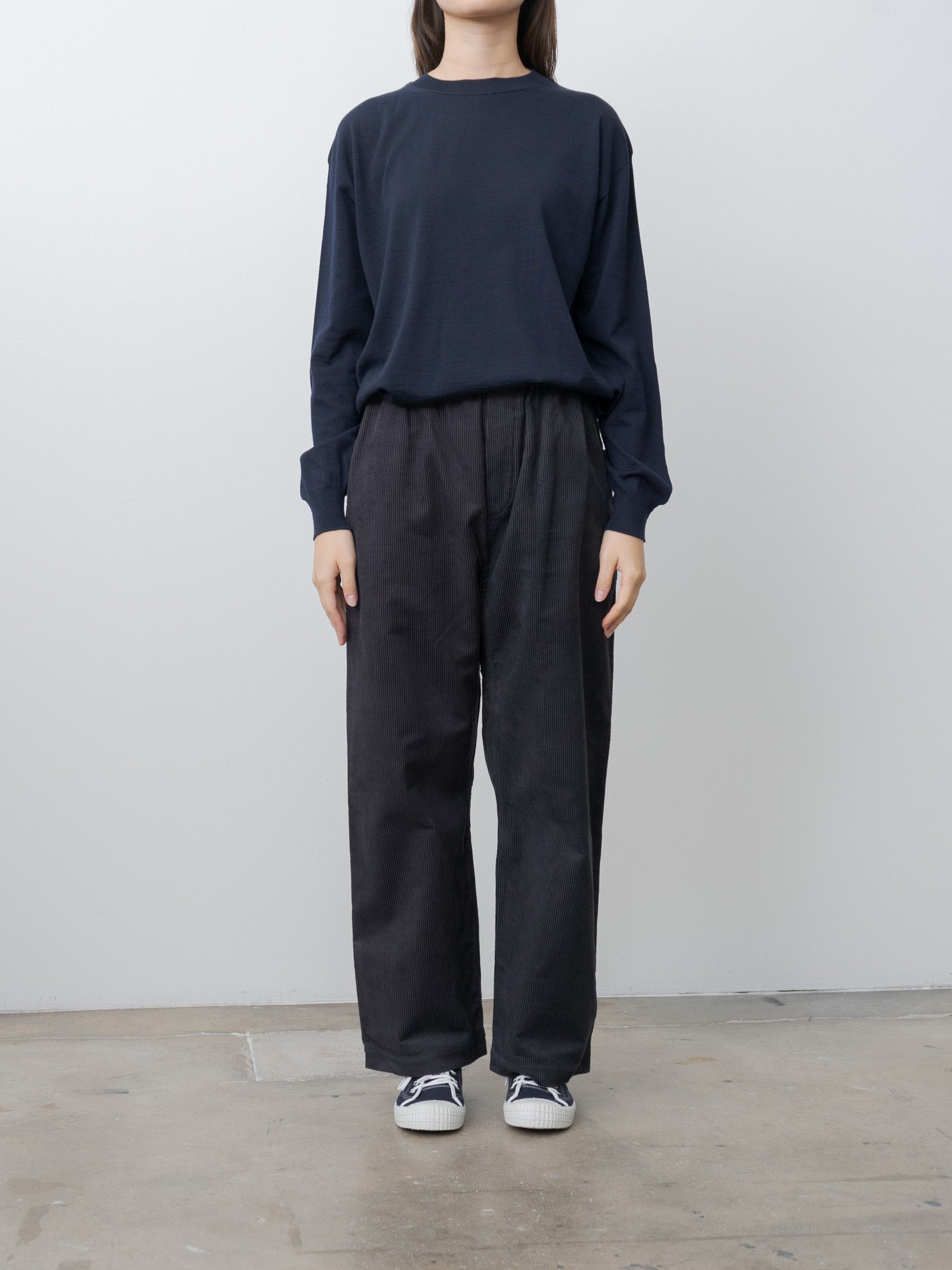 Namu Shop - Sofie D'Hoore Pinot Corduroy Trouser - Graphite