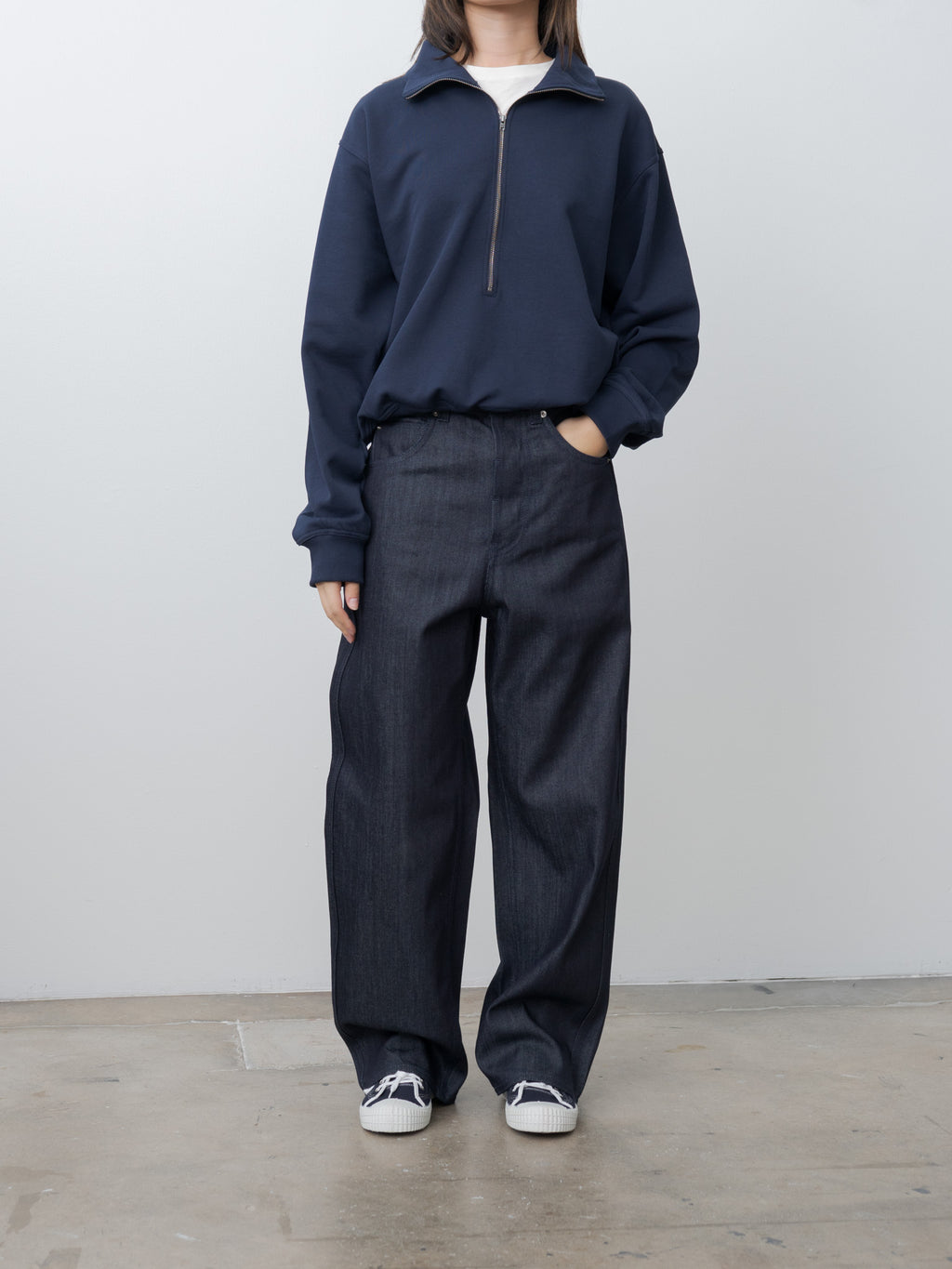 Namu Shop - Sofie D'Hoore Tintoretto Fleece - Navy