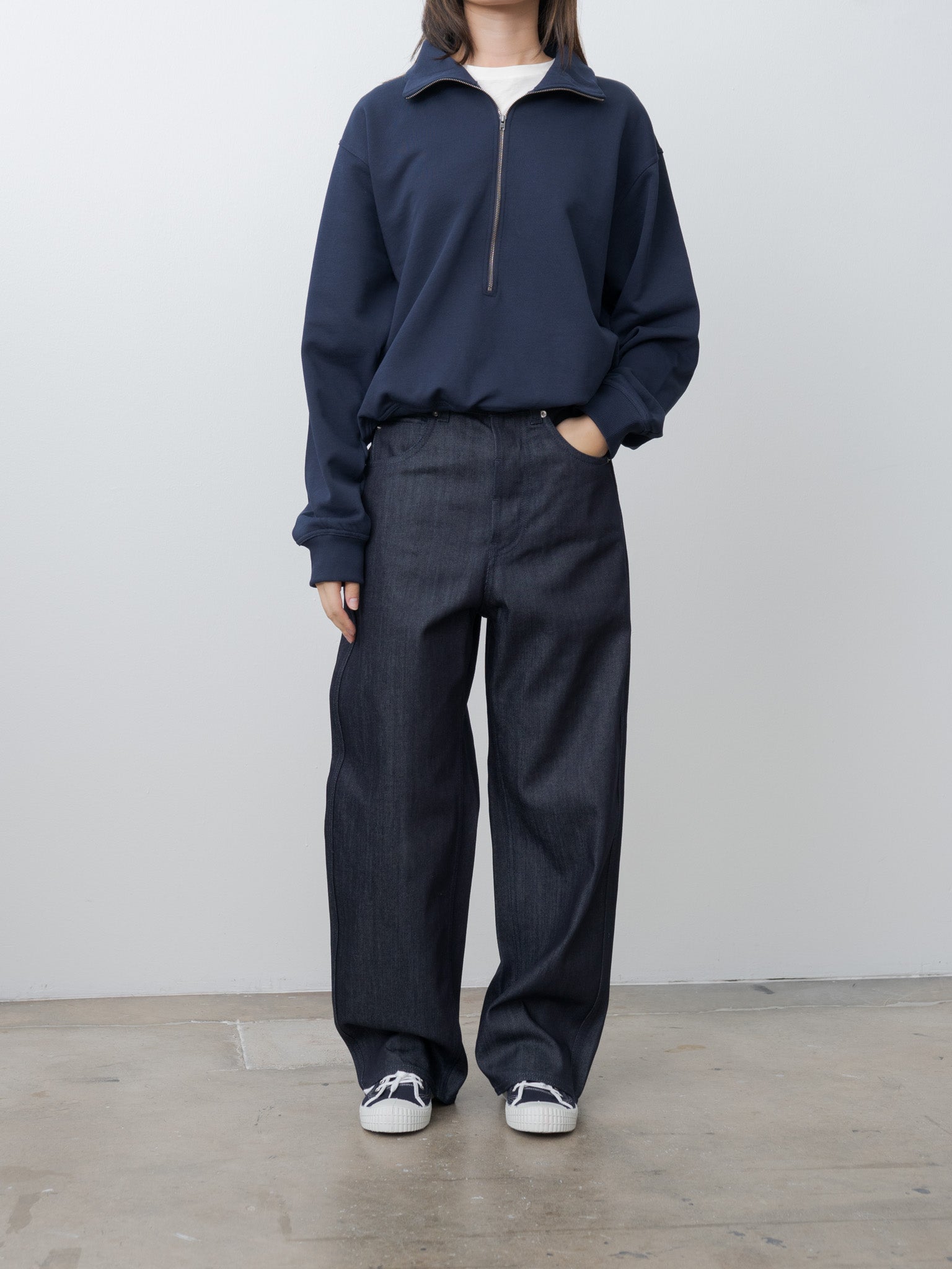 Namu Shop - Sofie D'Hoore Peggy Denim Trouser - Raw Denim