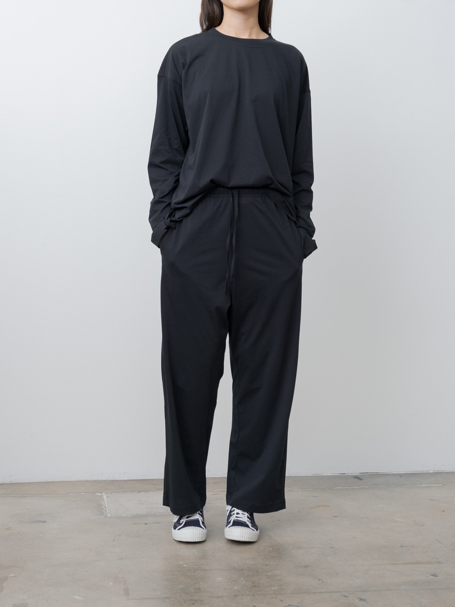 Namu Shop - Sofie D'Hoore Tahoe Pajamas Set with Pouch - Black