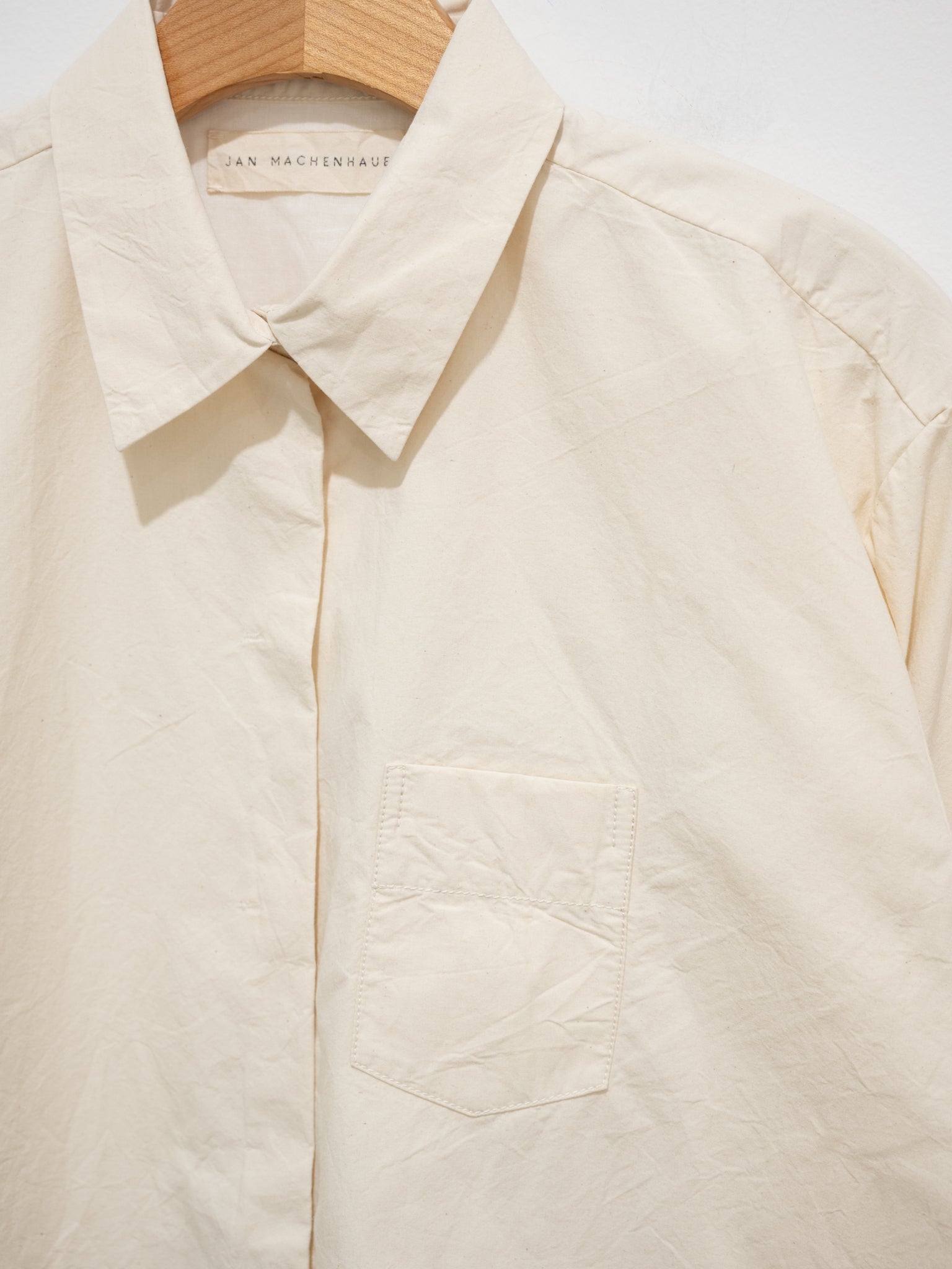 Namu Shop - Jan Machenhauer Galla Shirt - Organic Cotton Poplin Lined