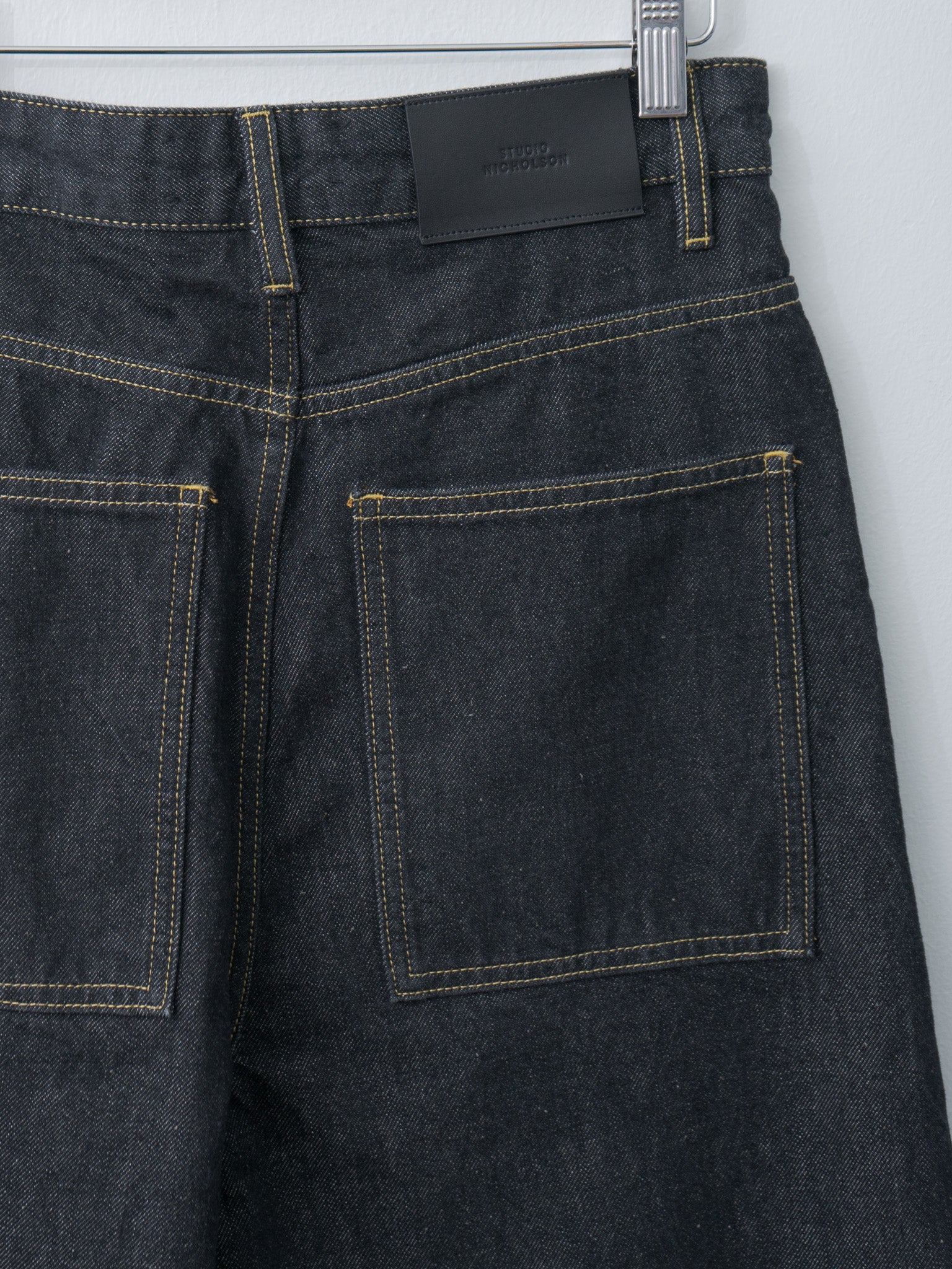 Namu Shop - Studio Nicholson NEIVE Denim - Black