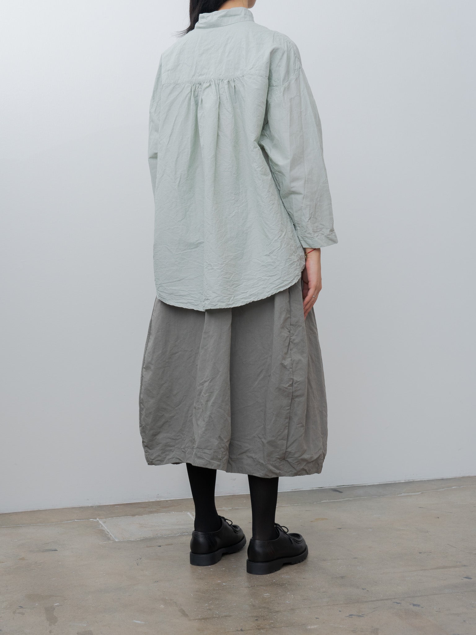 Namu Shop - Bergfabel Long Overshirt - Sage