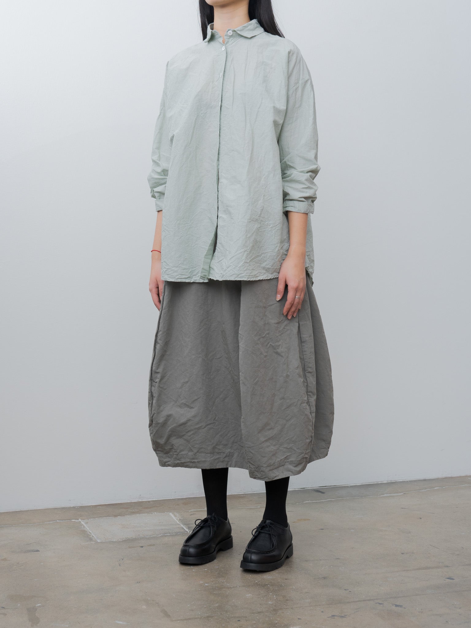 Namu Shop - Bergfabel Long Overshirt - Sage