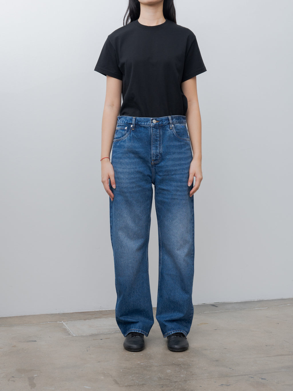 Namu Shop - Studio Nicholson DENJO Denim - Worn Wash Indigo