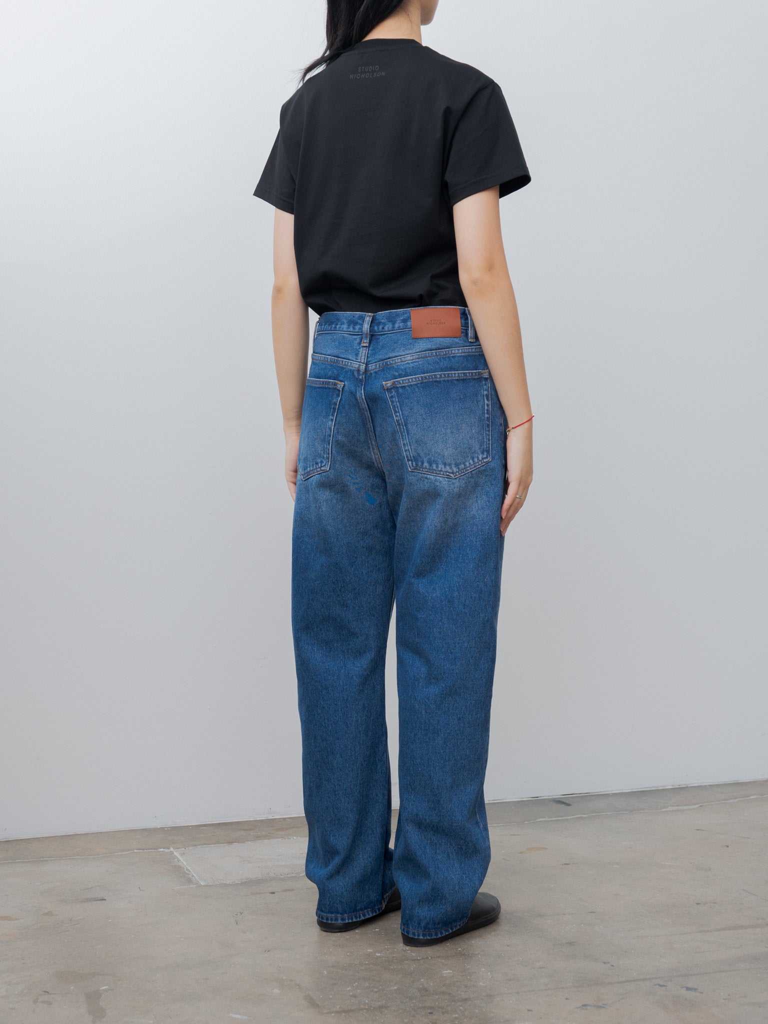 Namu Shop - Studio Nicholson DENJO Denim - Worn Wash Indigo