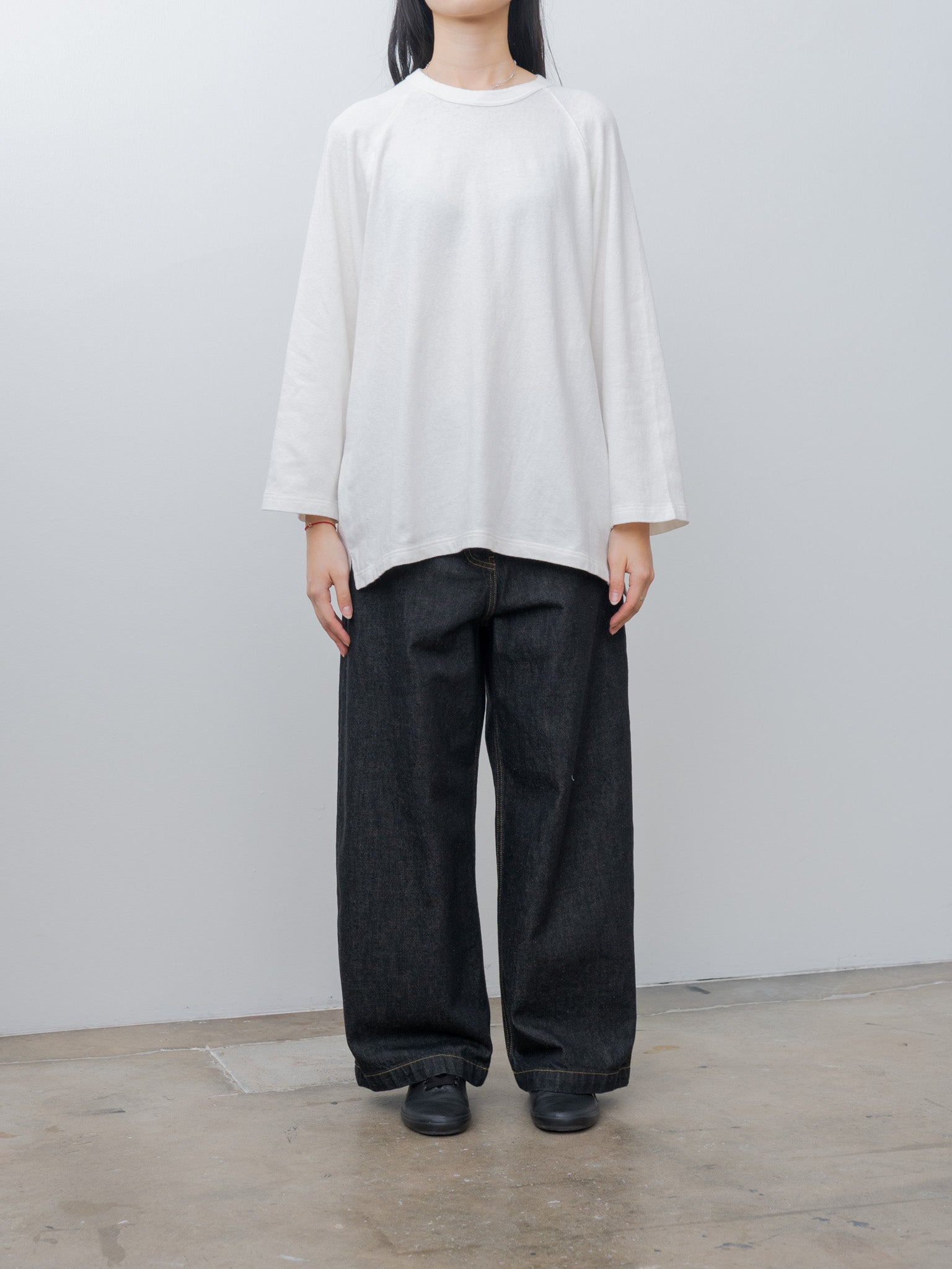 Namu Shop - Ichi Antiquites Pullover Tee - White