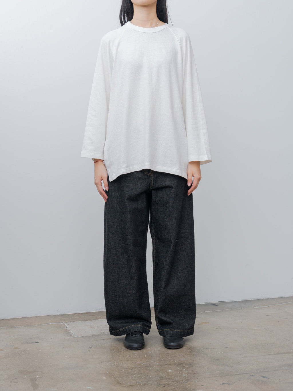 Namu Shop - Ichi Antiquites Pullover Tee - White
