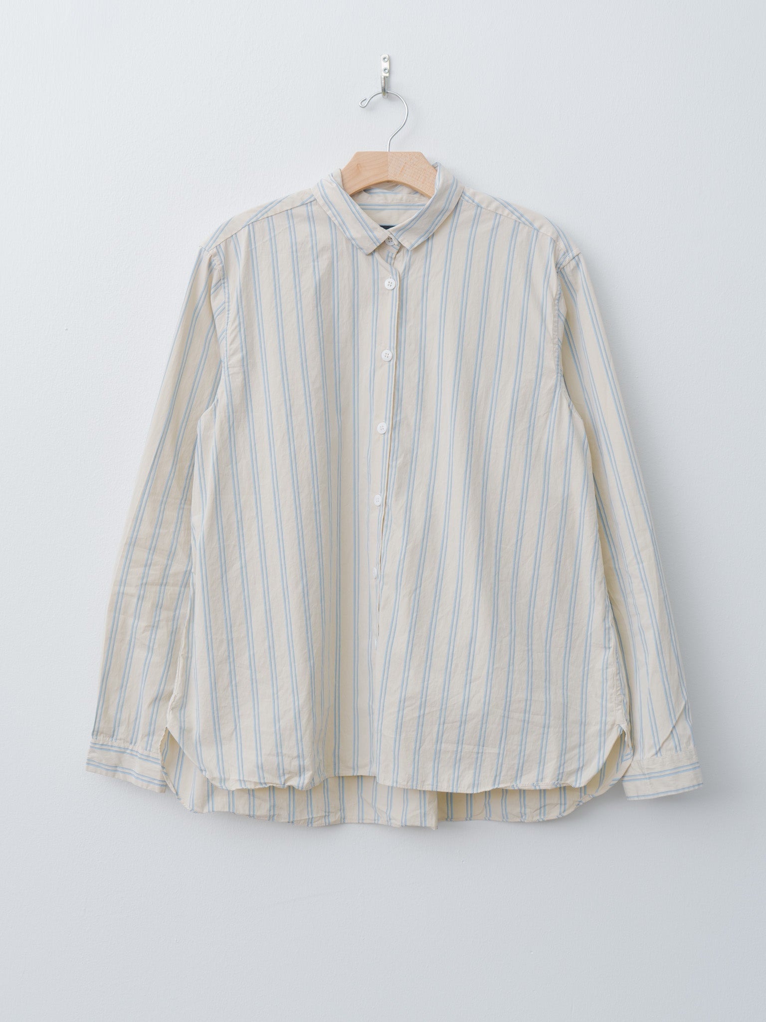 Namu Shop - Bergfabel Loose Tyrol Shirt - Cream Stripe