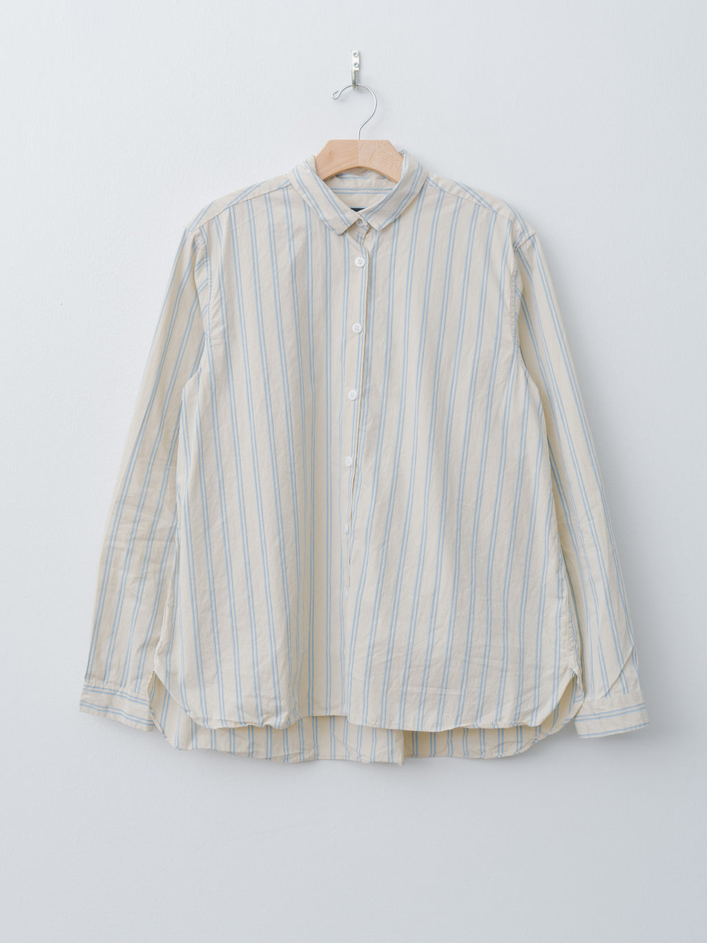 Namu Shop - Bergfabel Loose Tyrol Shirt - Cream Stripe