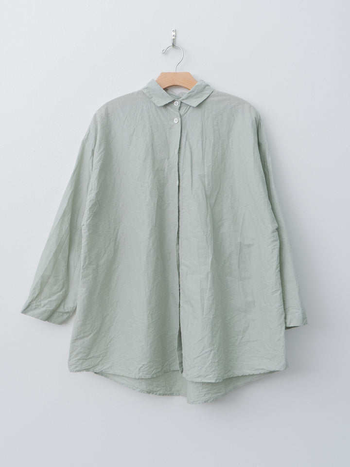 Namu Shop - Bergfabel Long Overshirt - Sage