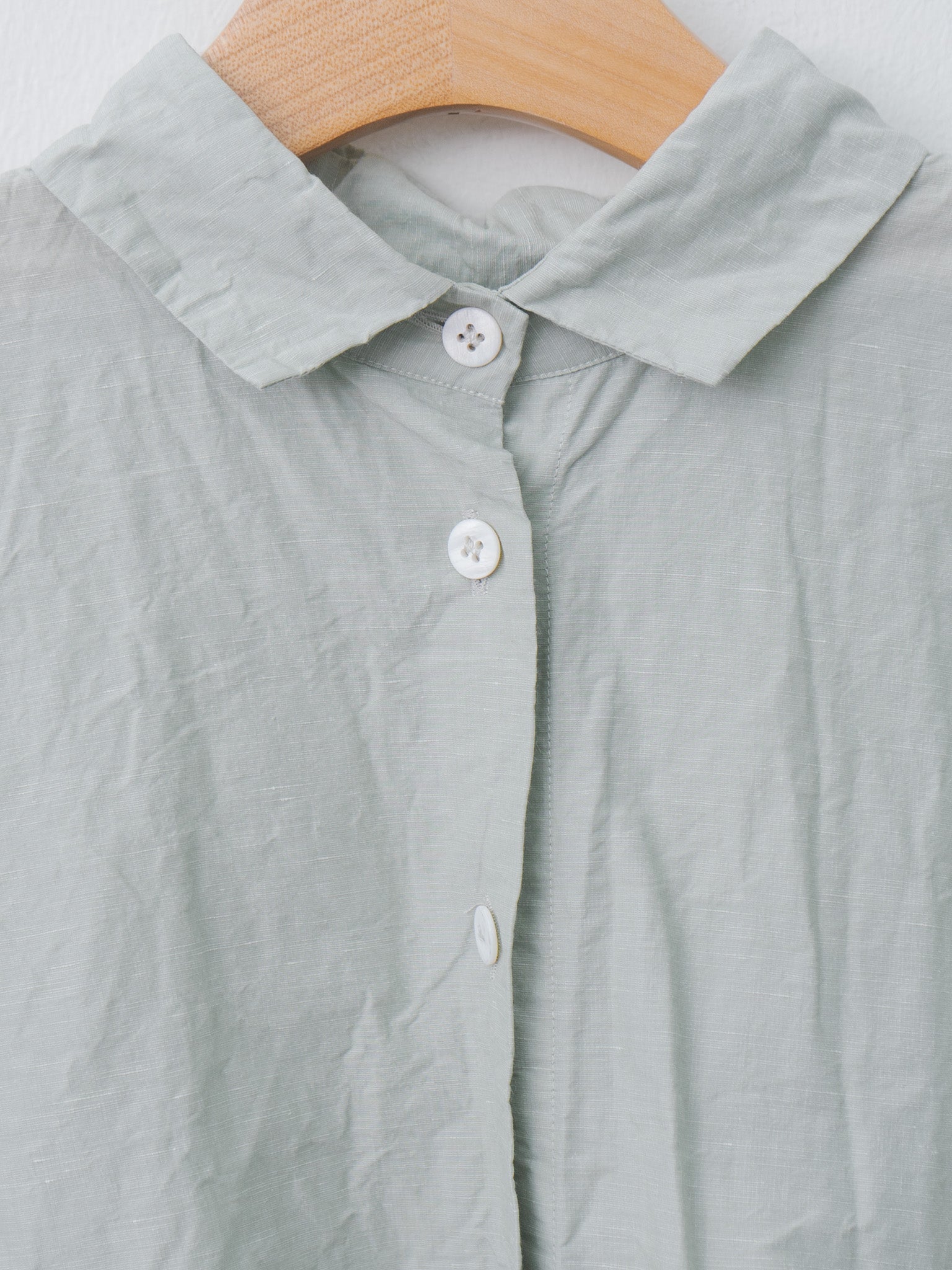 Namu Shop - Bergfabel Long Overshirt - Sage
