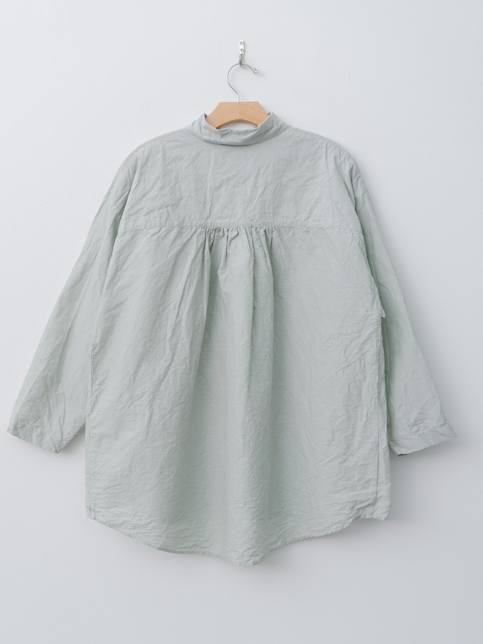 Namu Shop - Bergfabel Long Overshirt - Sage