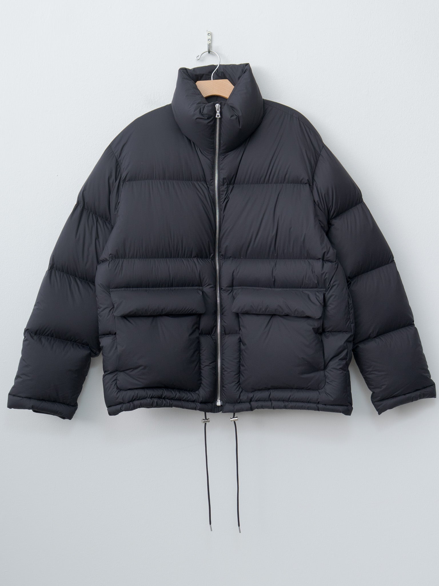 Namu Shop - Auralee Super Light Nylon Ripstop Down Blouson - Black