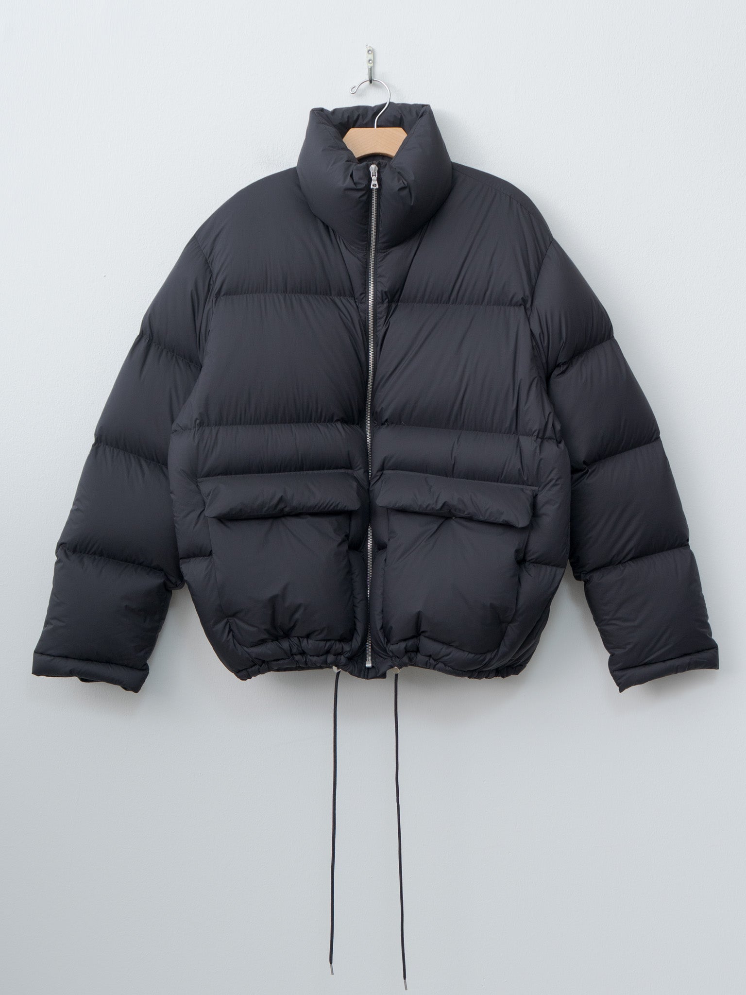 Namu Shop - Auralee Super Light Nylon Ripstop Down Blouson - Black