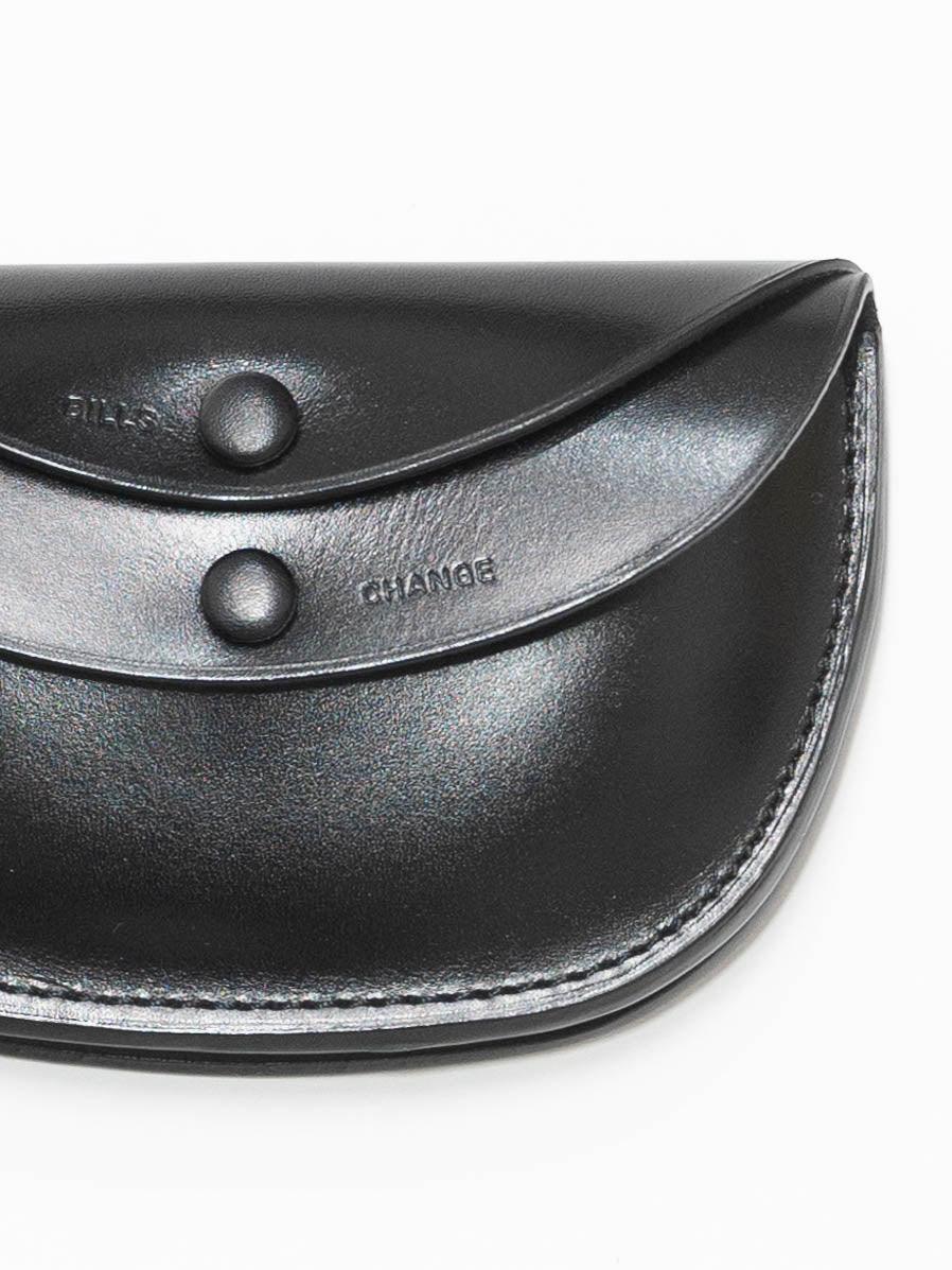 Namu Shop - Kaptain Sunshine Round Wallet Small - Black