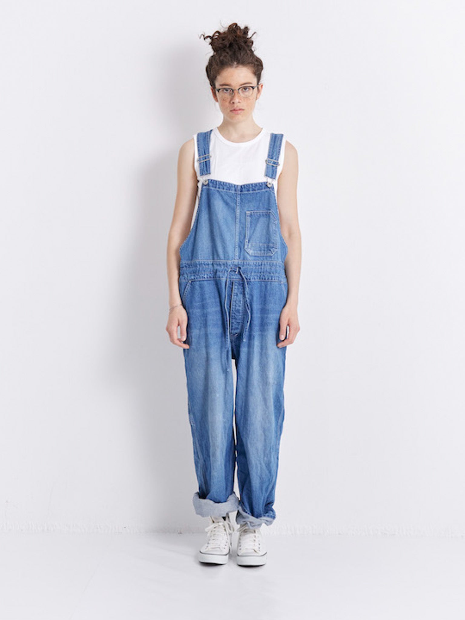 Namu Shop - Veritecoeur Cotton Overalls - Dark Indigo